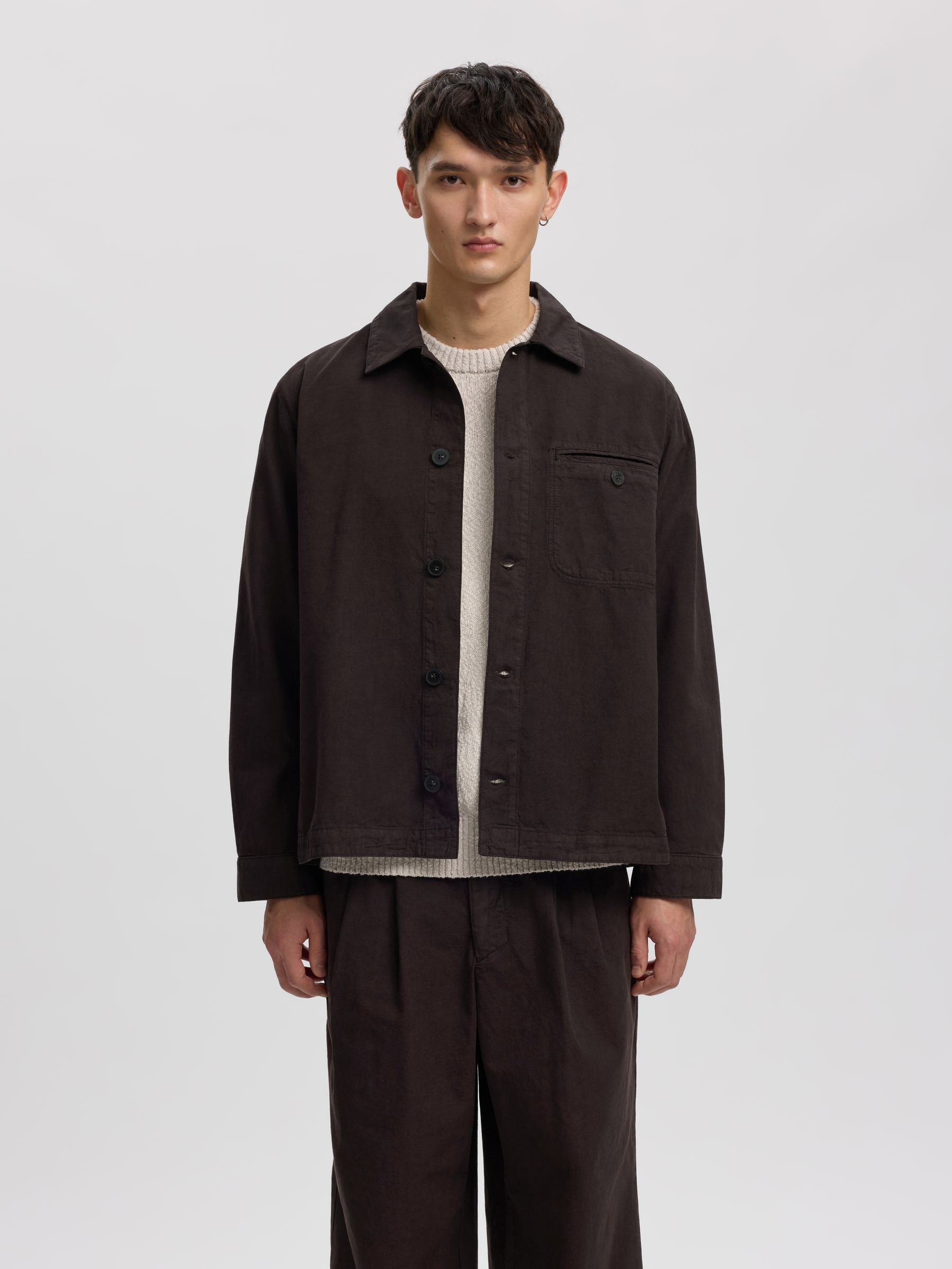 LONG SLEEVED OVERSHIRT