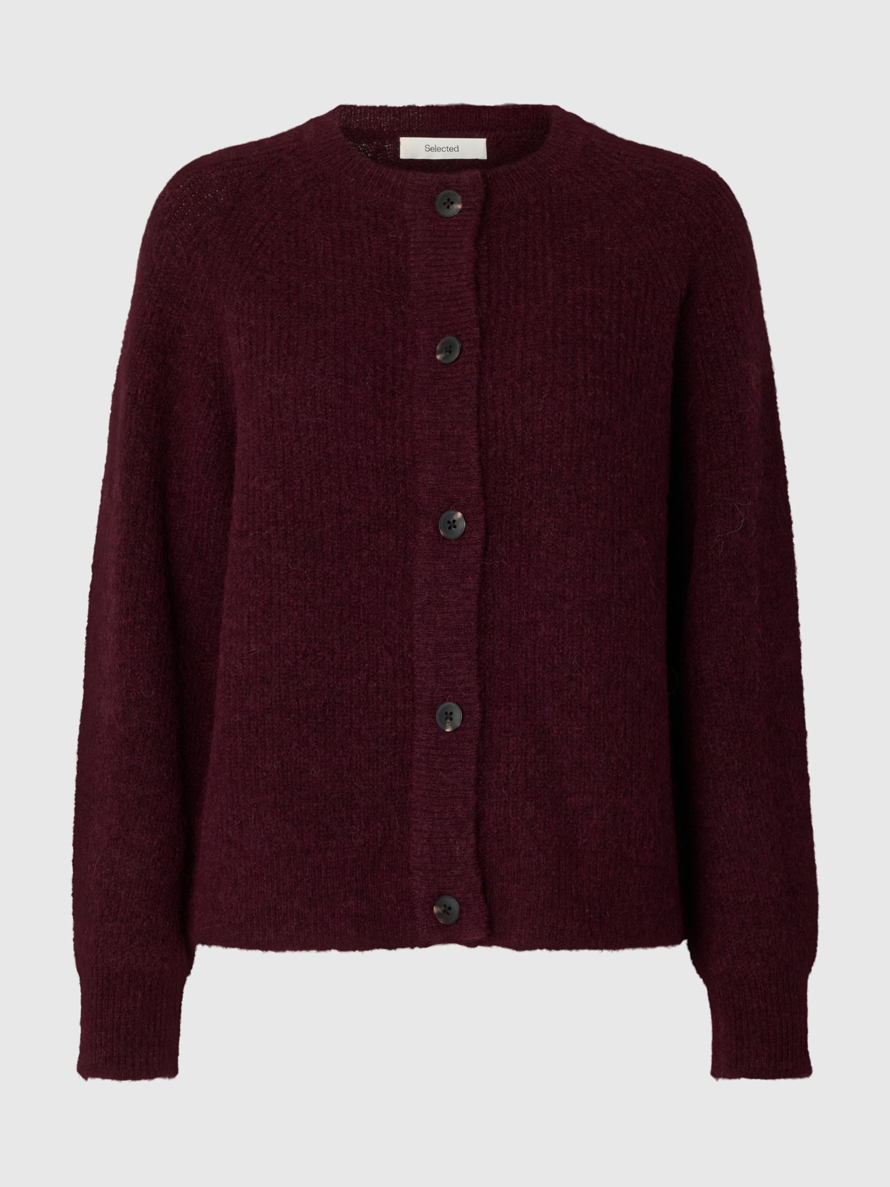 WOOL BLEND CARDIGAN