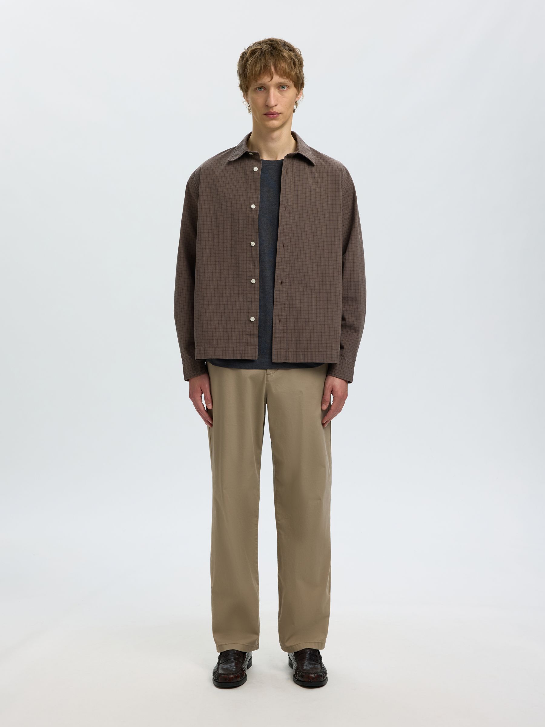RELAXED FIT LONG SLEEVED SHIRT