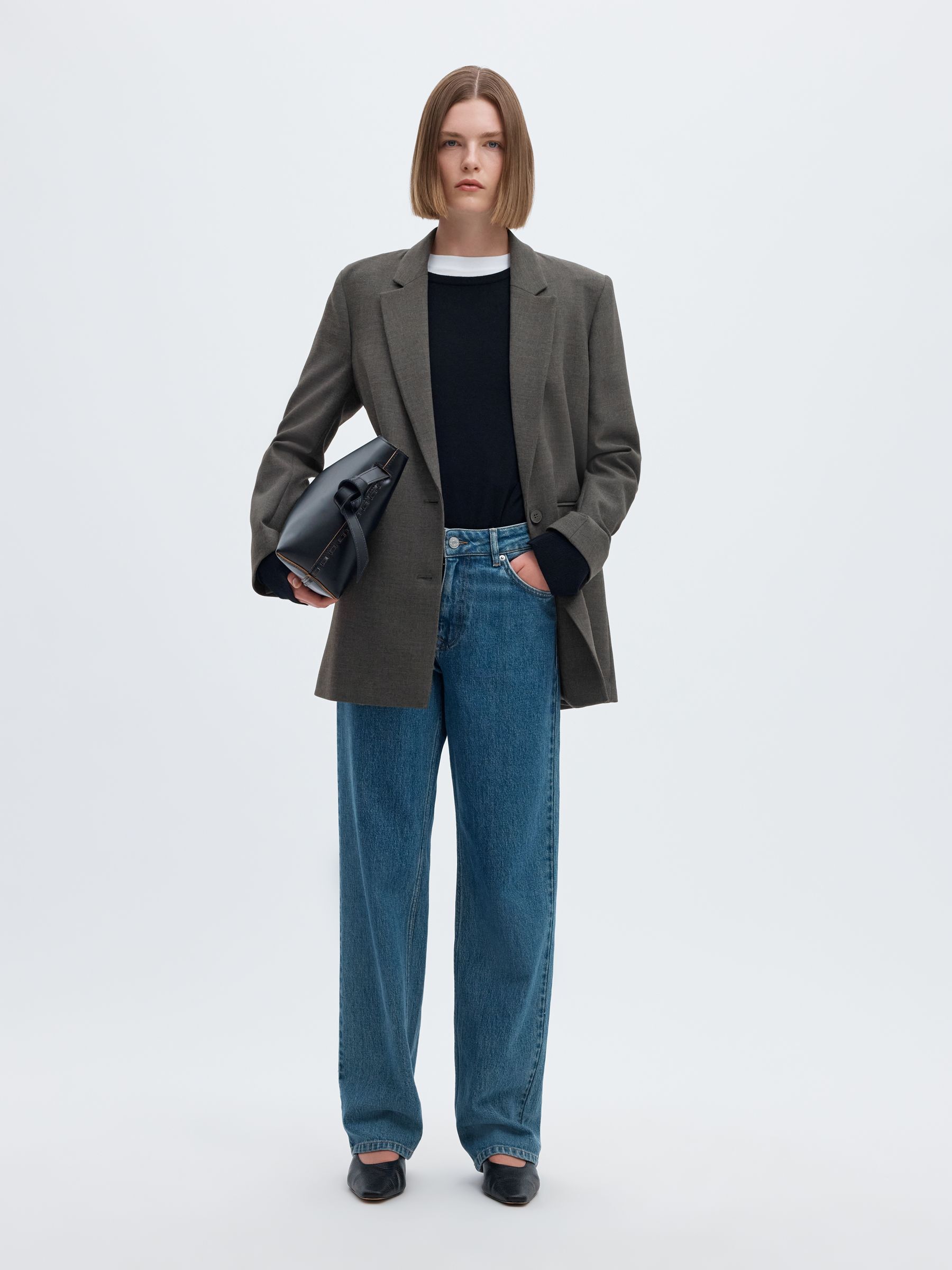 VISKOSEMIX RELAXED BLAZER