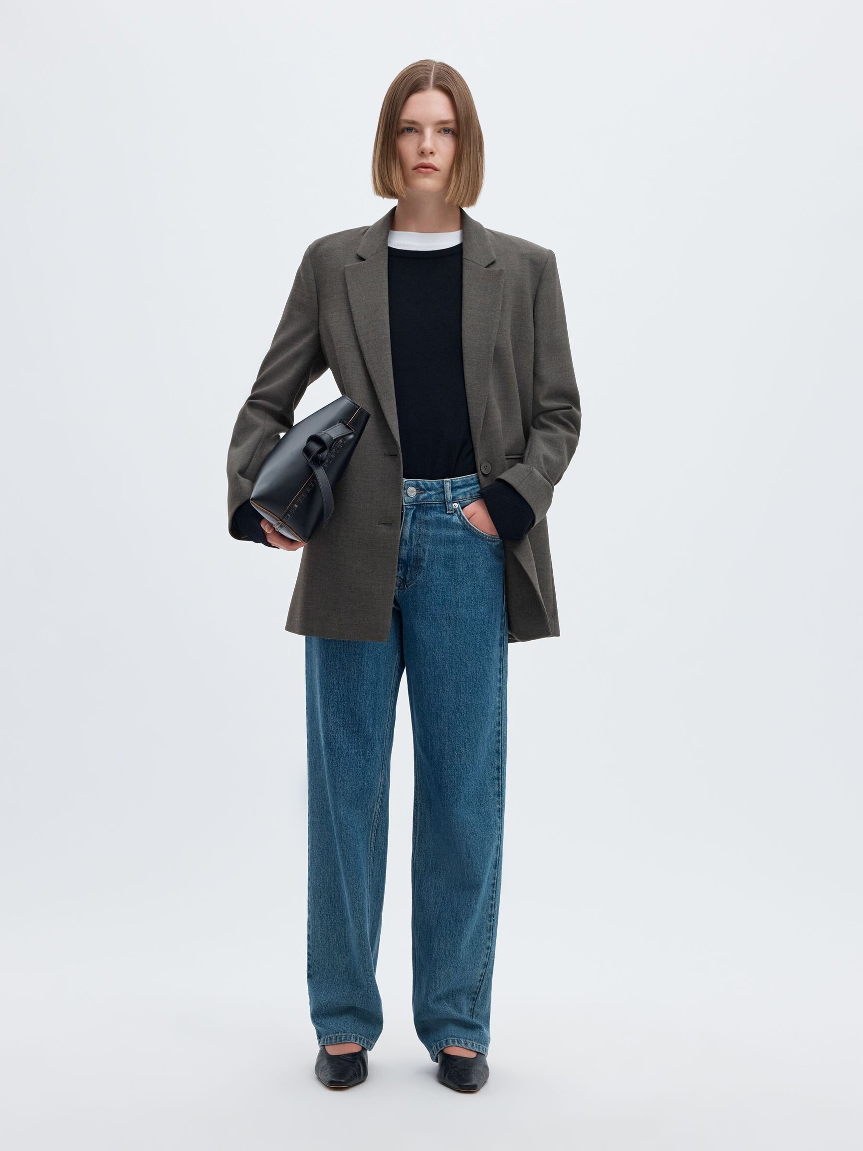 VISKOSEMIX RELAXED BLAZER