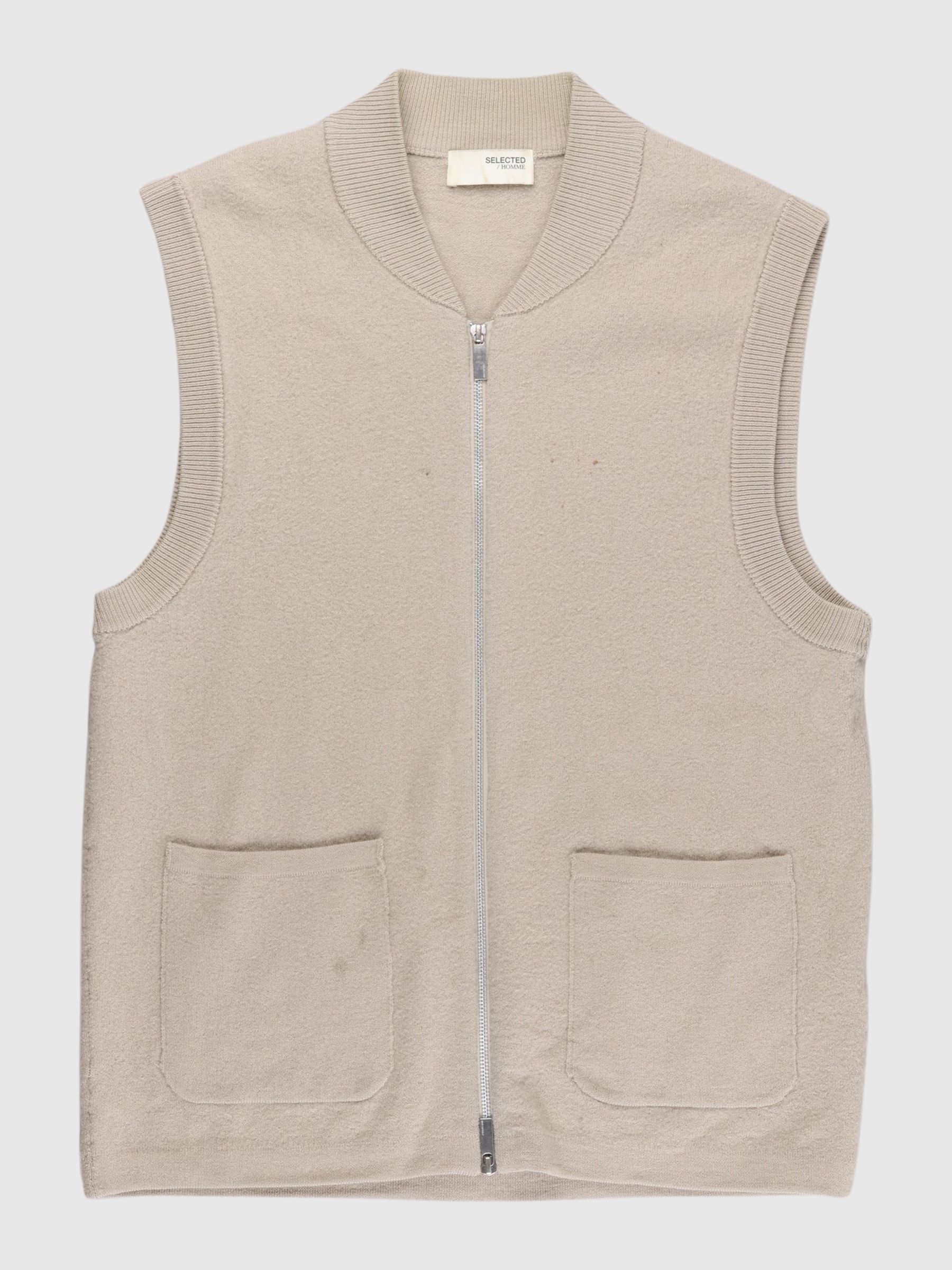 MERINO WOOL GILET