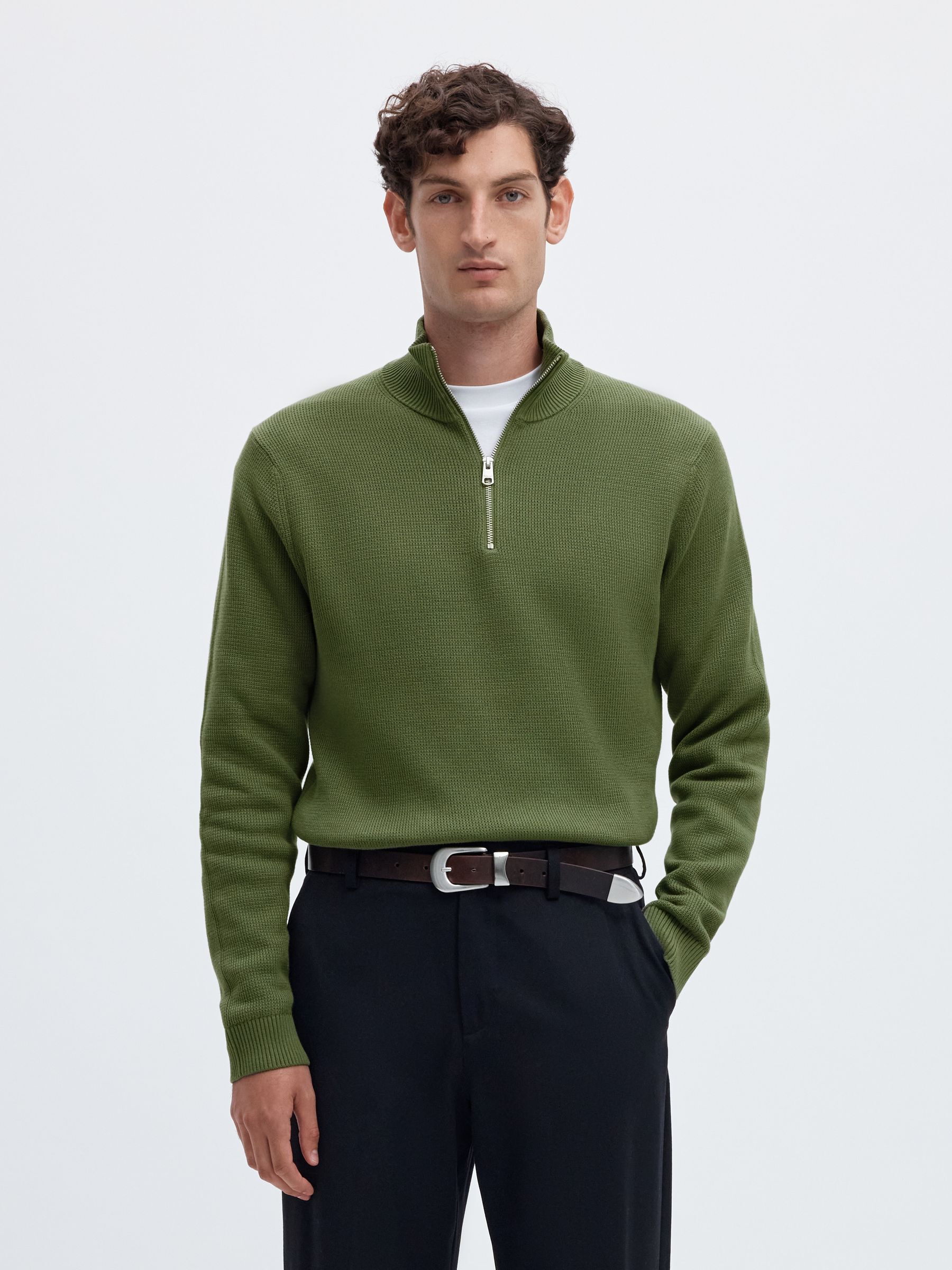 HALF-ZIP JUMPER