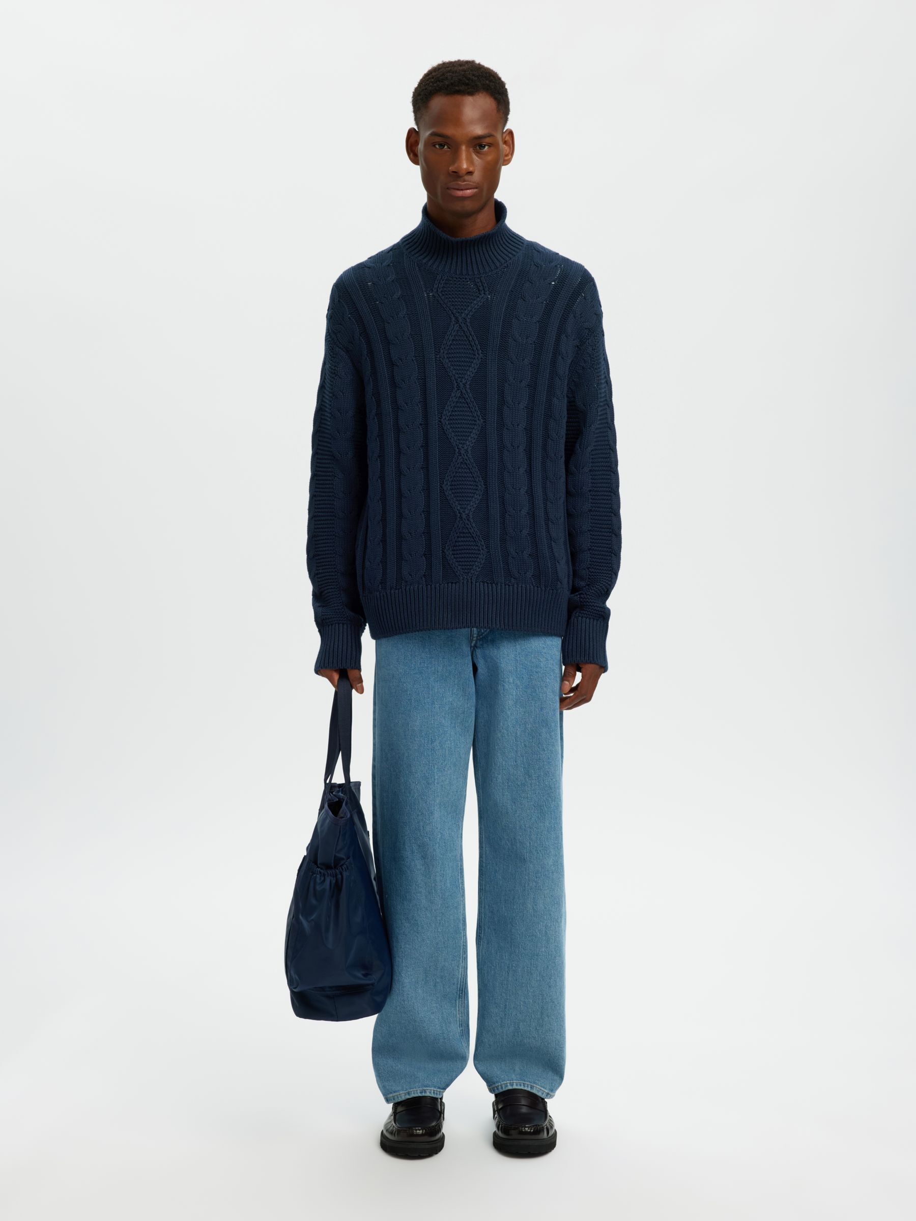 100% COTTON TURTLENECK