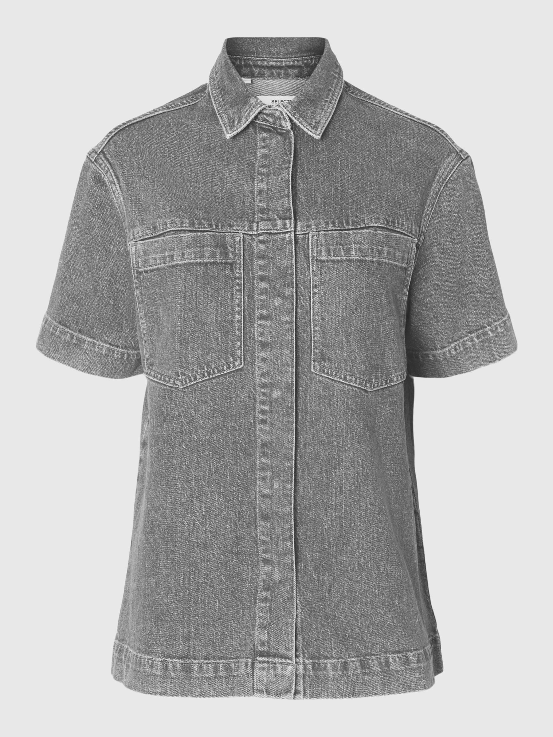 OVERSIZED DENIM SHIRT