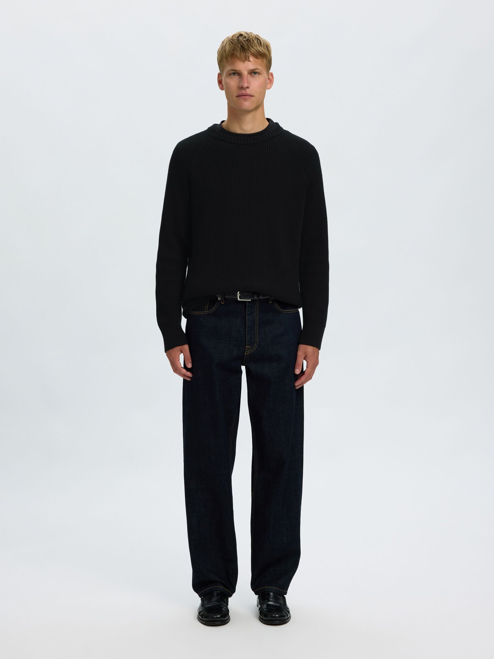 MAILLE TORSADÉE PULL RAS DU COU