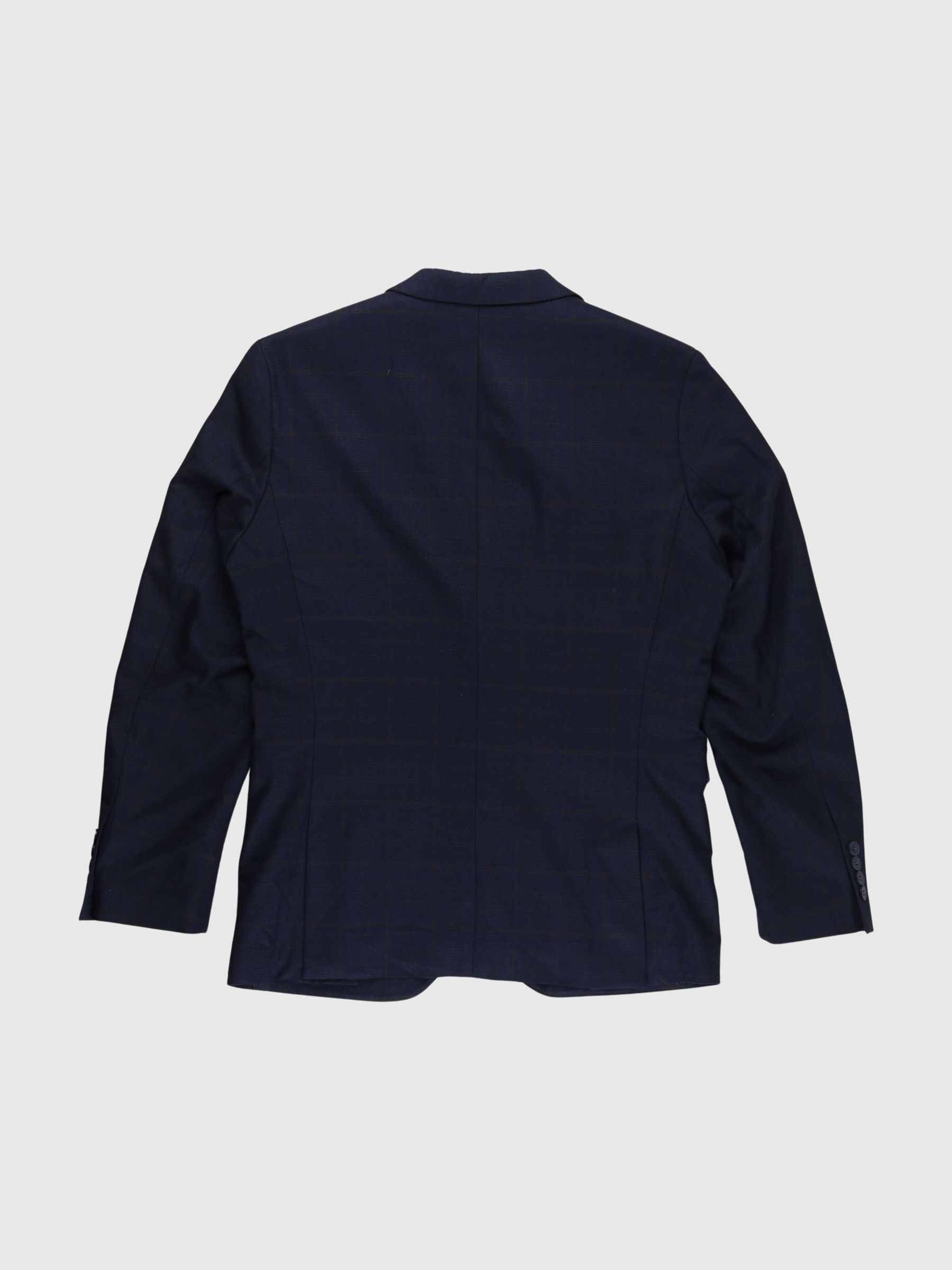 CHECKED BLAZER