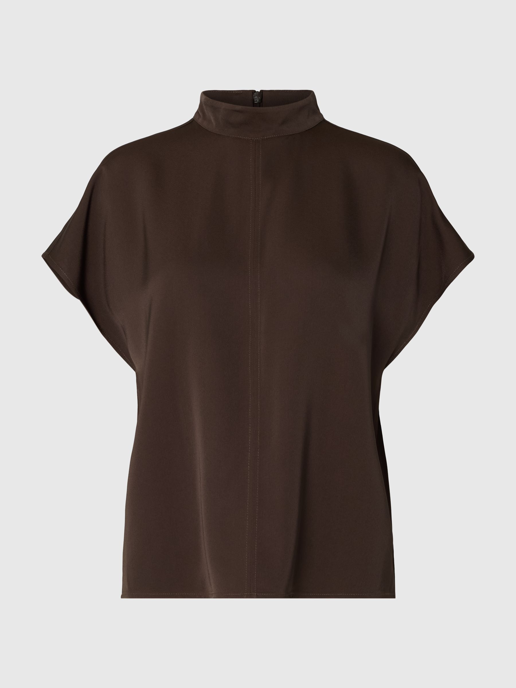 VISCOSE SHORT SLEEVED TOP