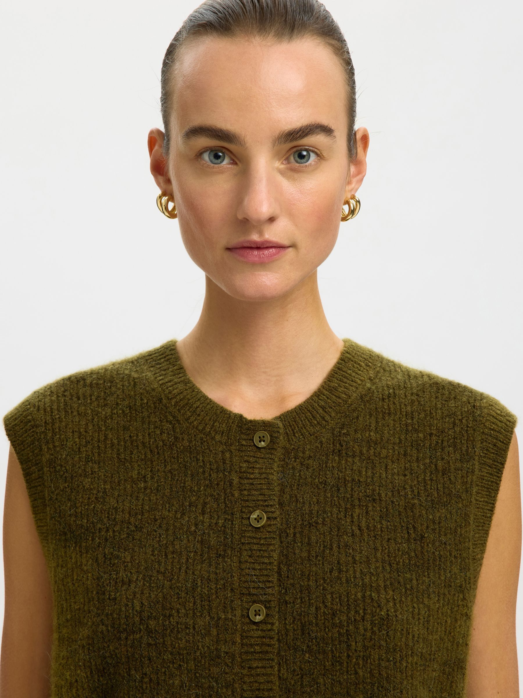 WOOL BLEND  WAISTCOAT