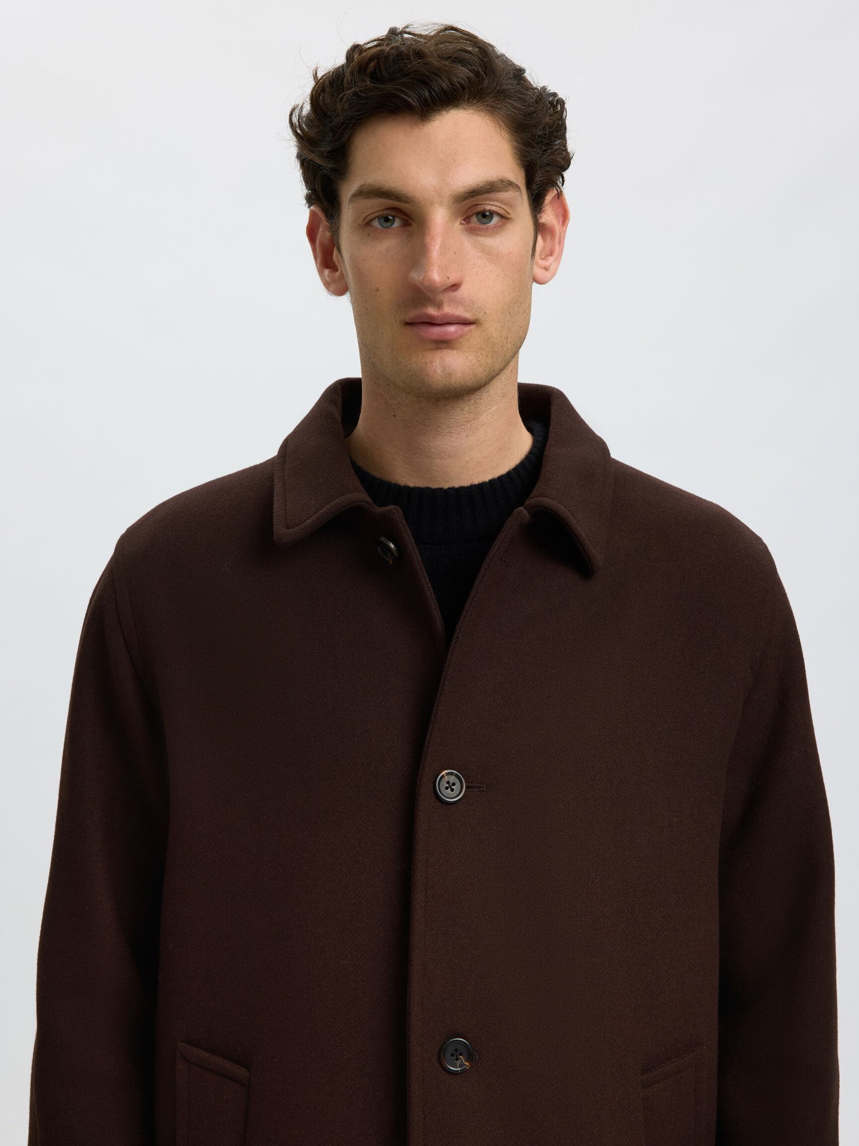 WOOL BLEND COAT
