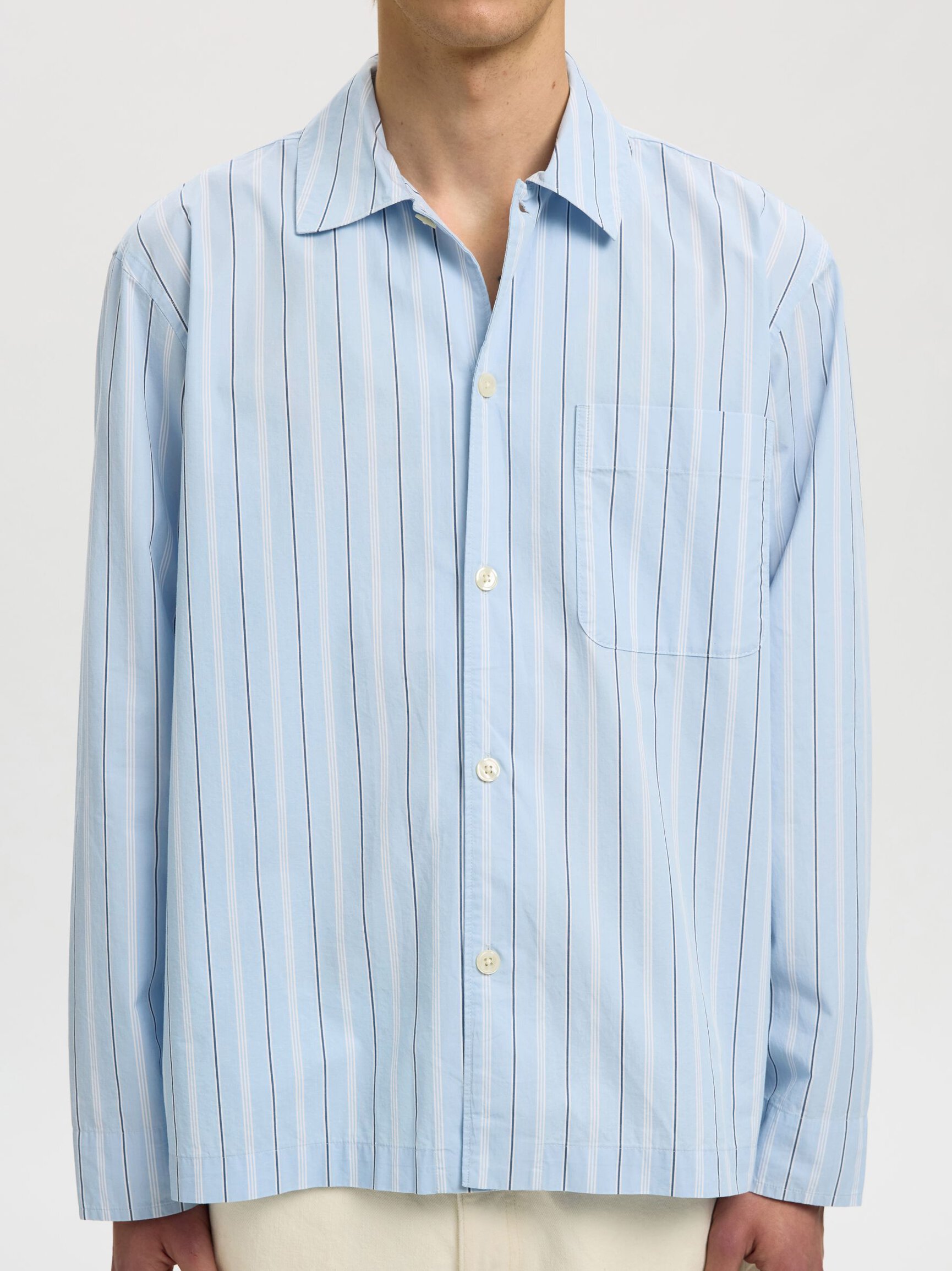 RELAXED FIT LONG SLEEVED SHIRT