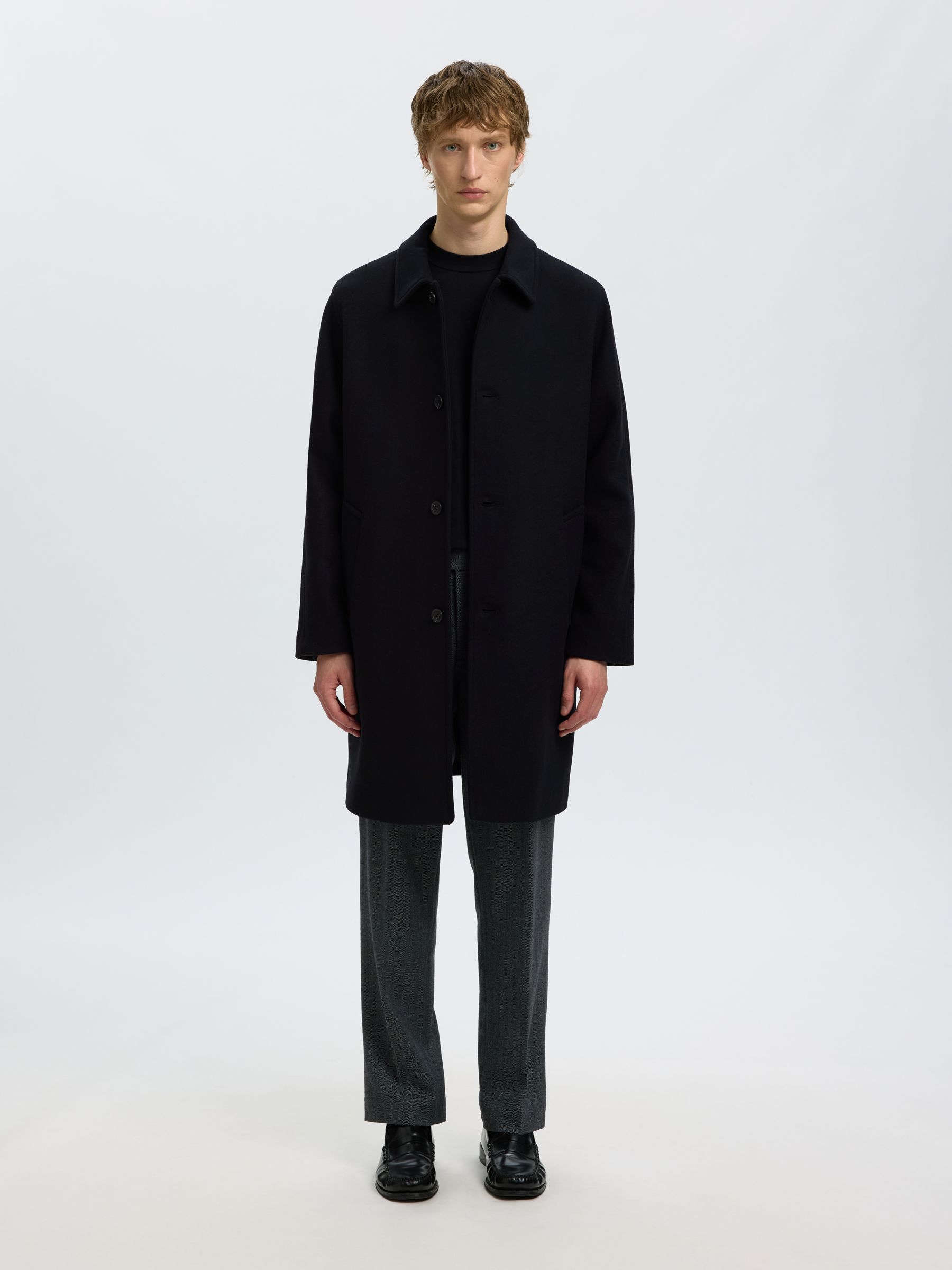 WOOL BLEND COAT