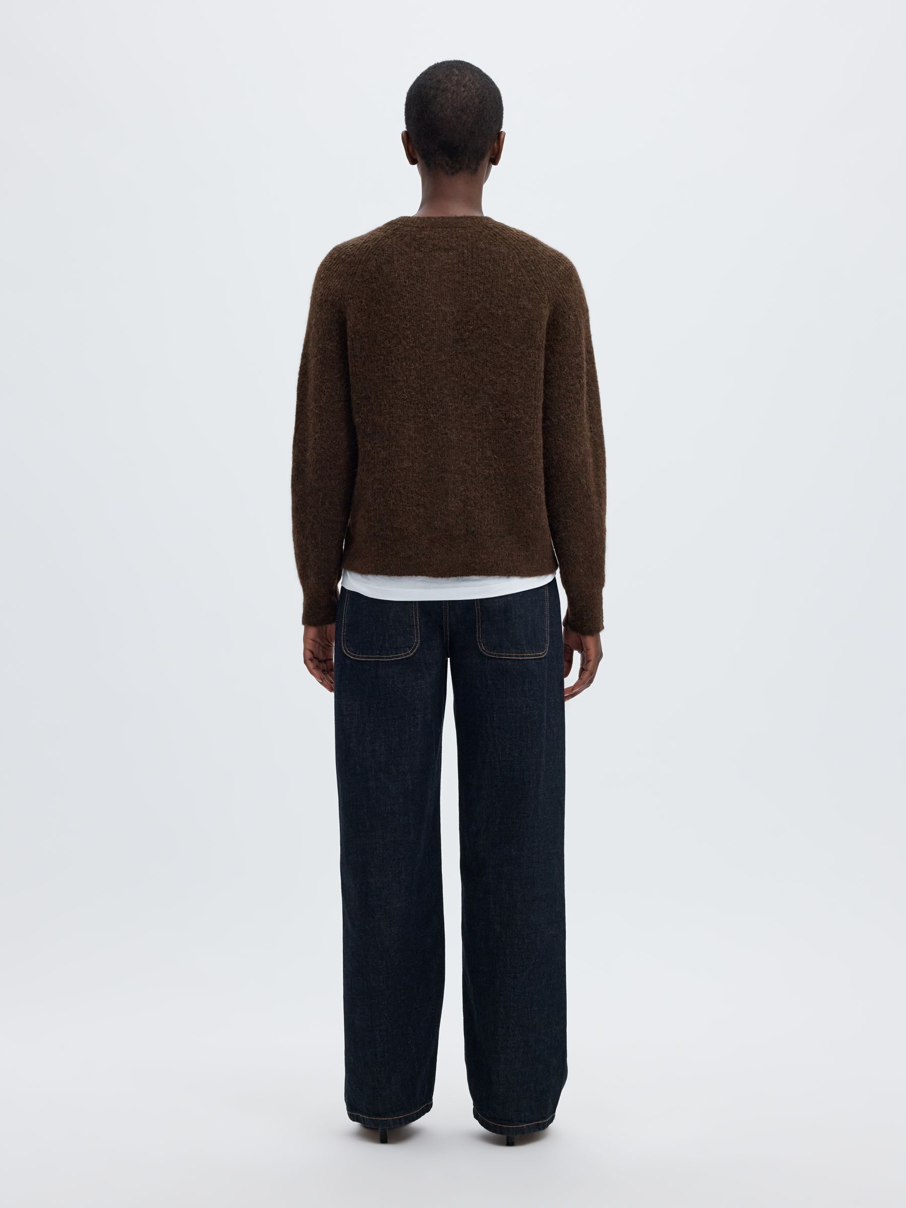 WOOL BLEND CARDIGAN
