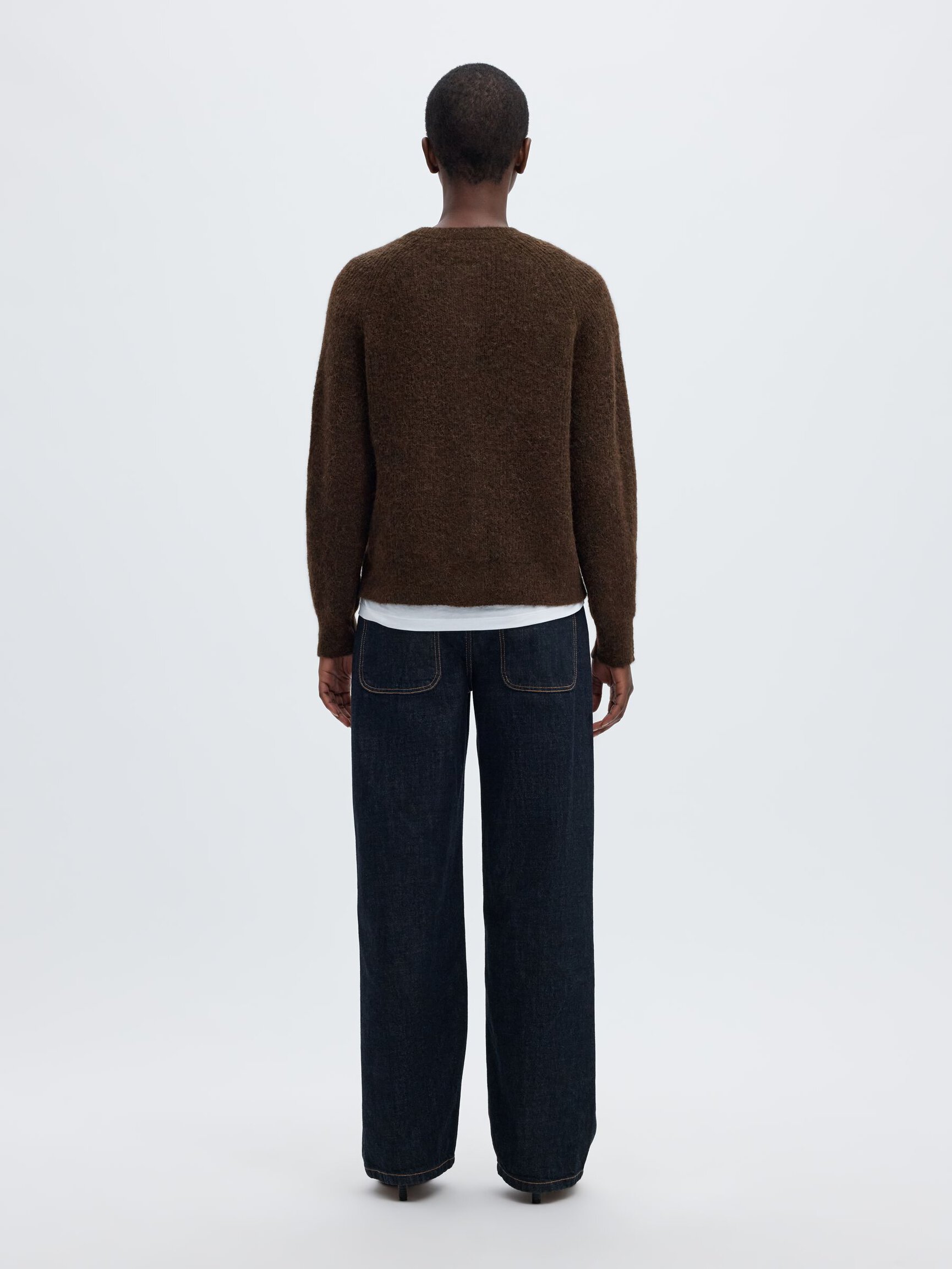 WOOL BLEND CARDIGAN