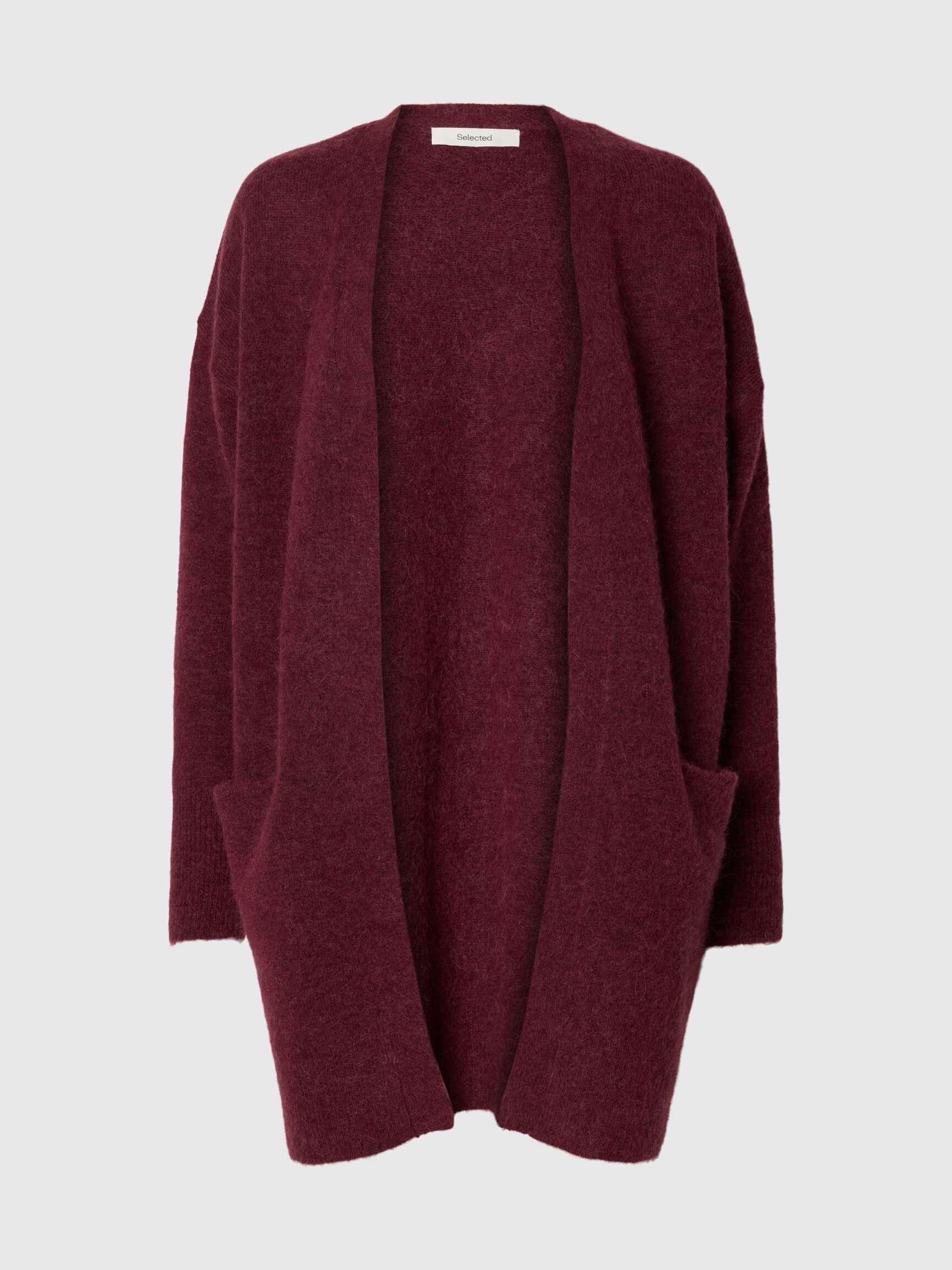 LANGE STRICKJACKE