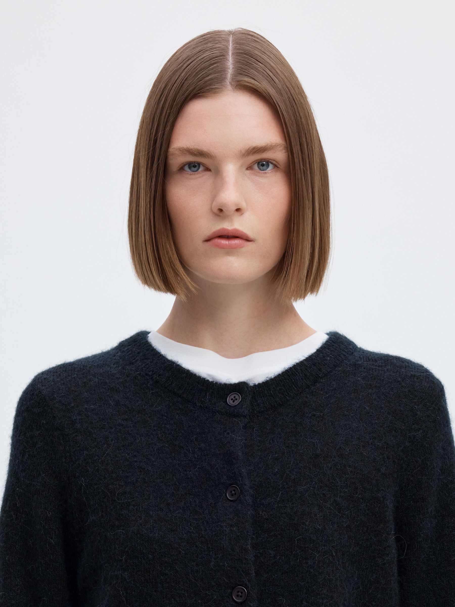 WOOL BLEND CARDIGAN