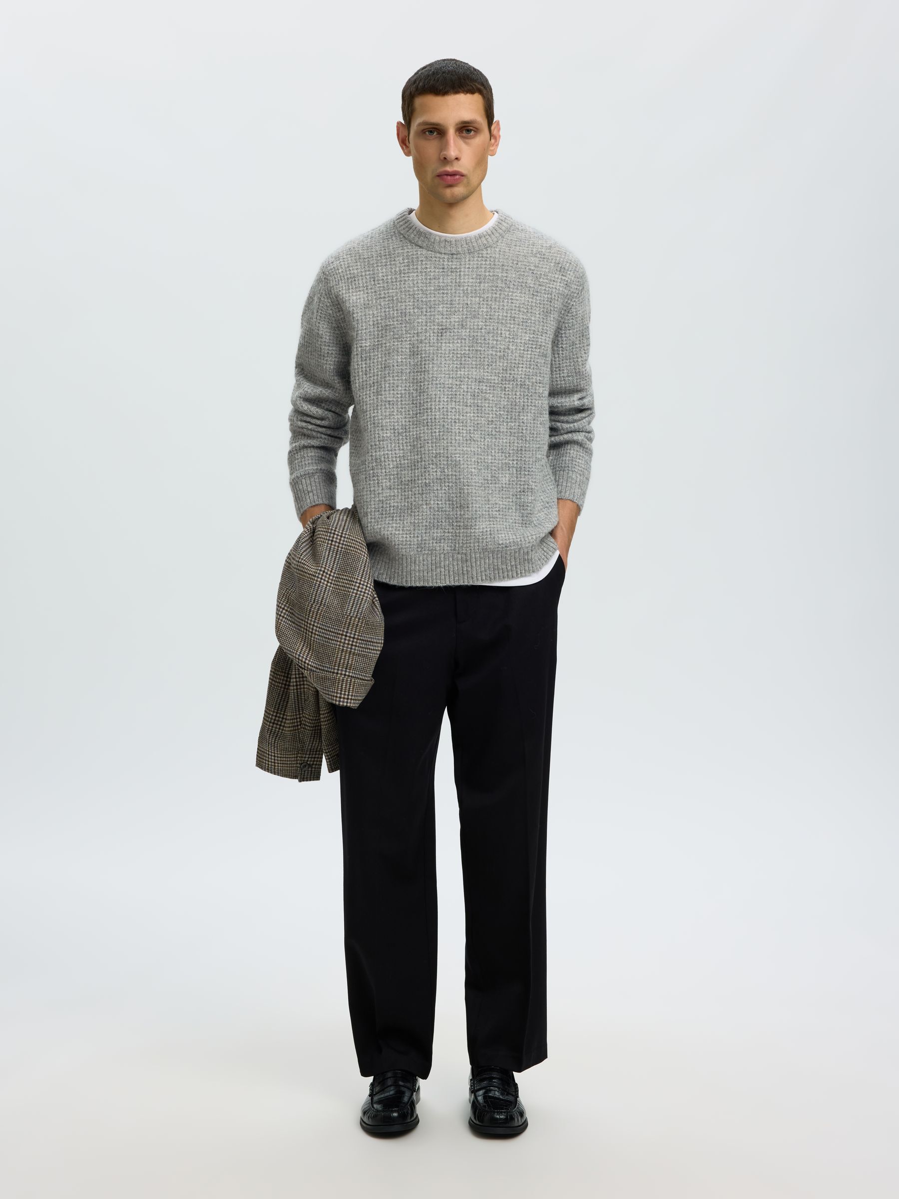 VAFFELSTRIK JUMPER