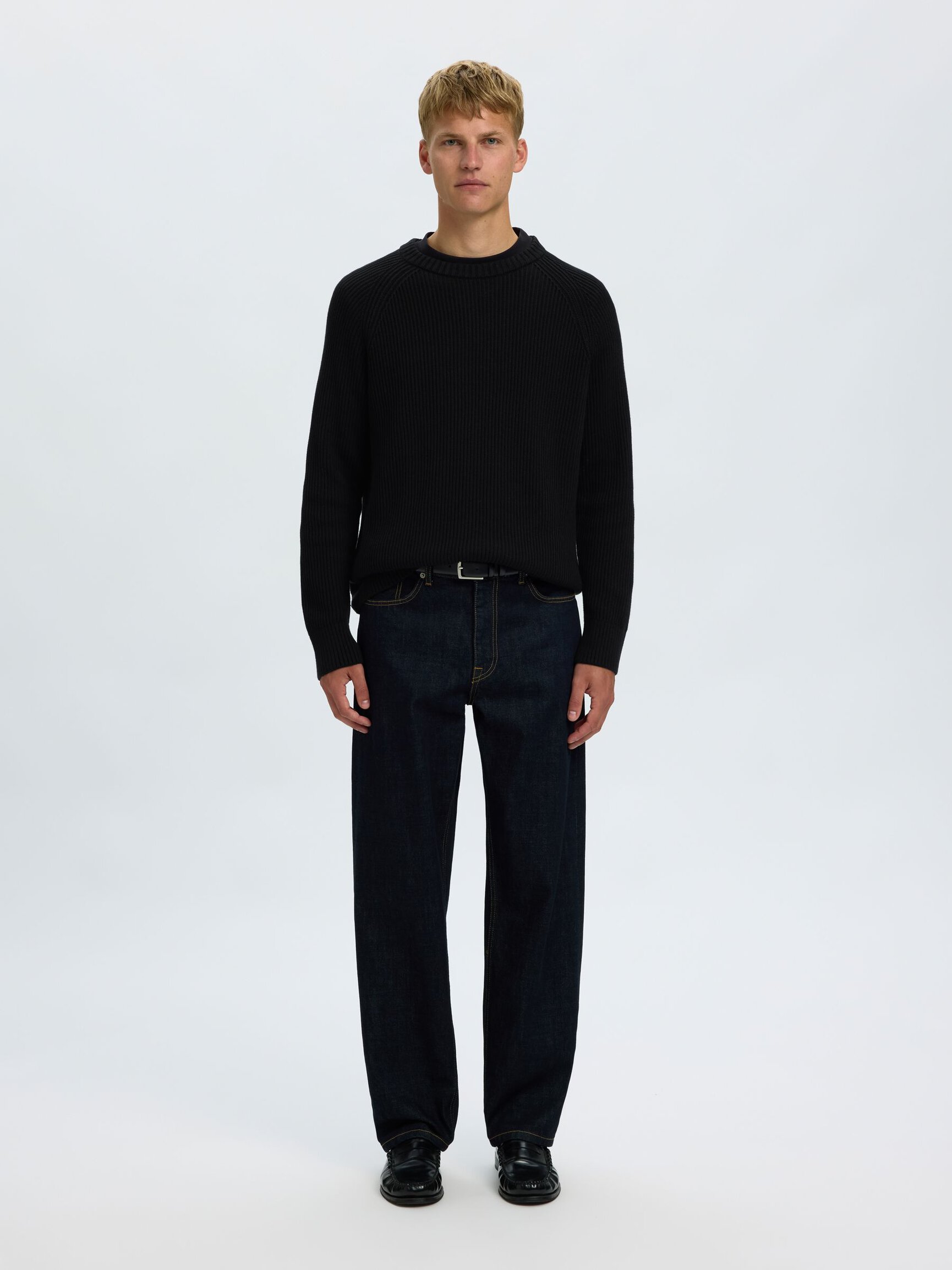 COTTON KNITTED PULLOVER