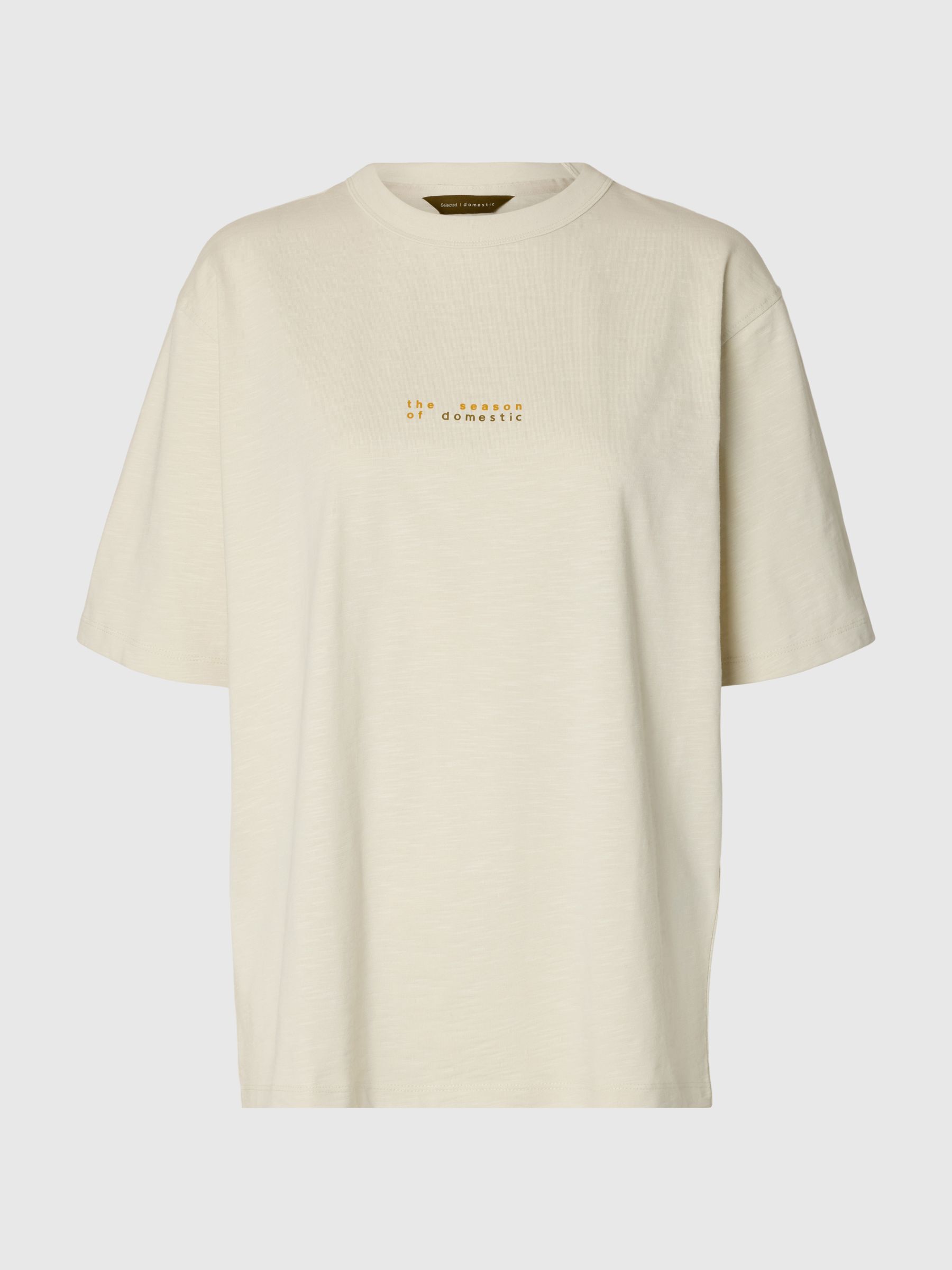 PRINT ØKOLOGISK BOMULD T-SHIRT