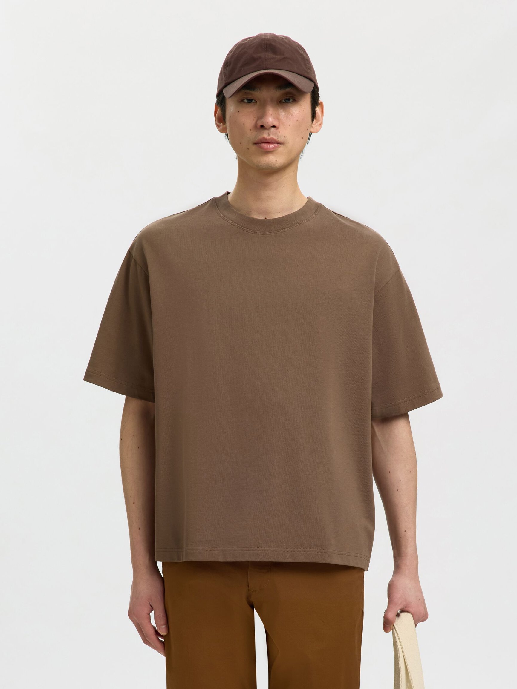 100% COTTON CREWNECK T-SHIRT