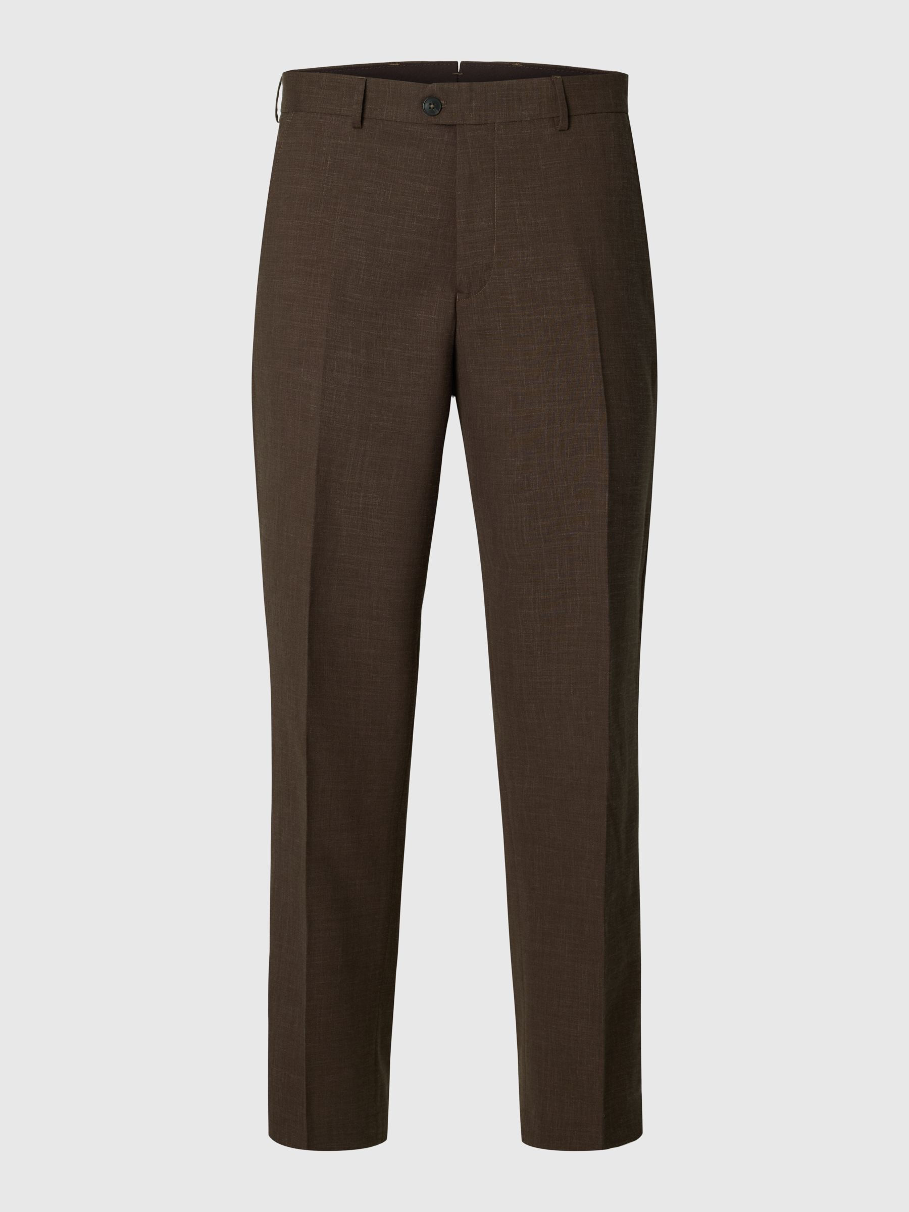 REGULAR FIT SUIT TROUSERS