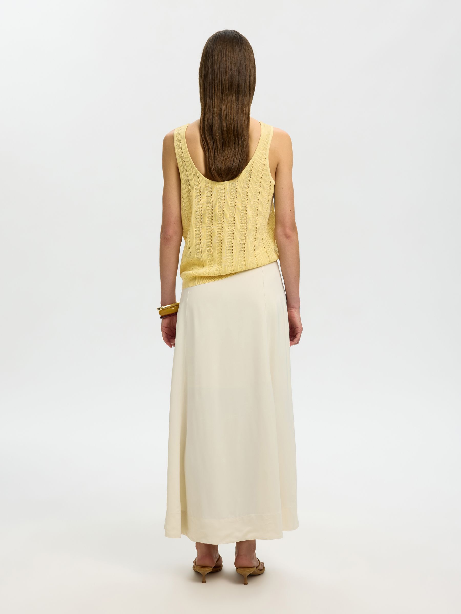 VISCOSE BLEND KNITTED TOP