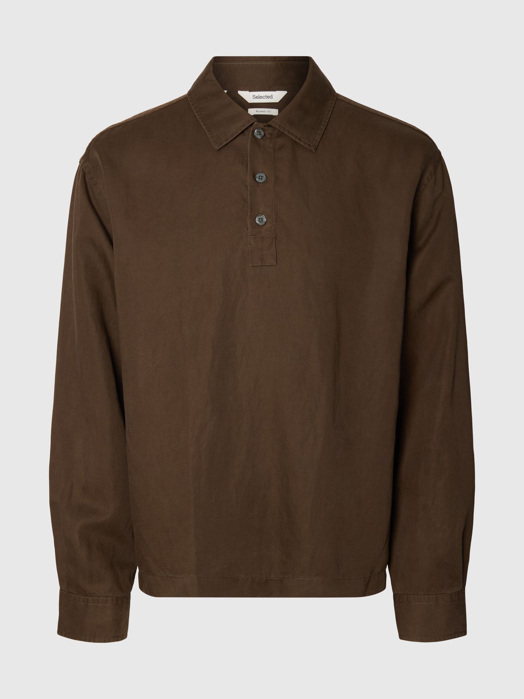 POLO LANGE MOUWEN OVERSHIRT
