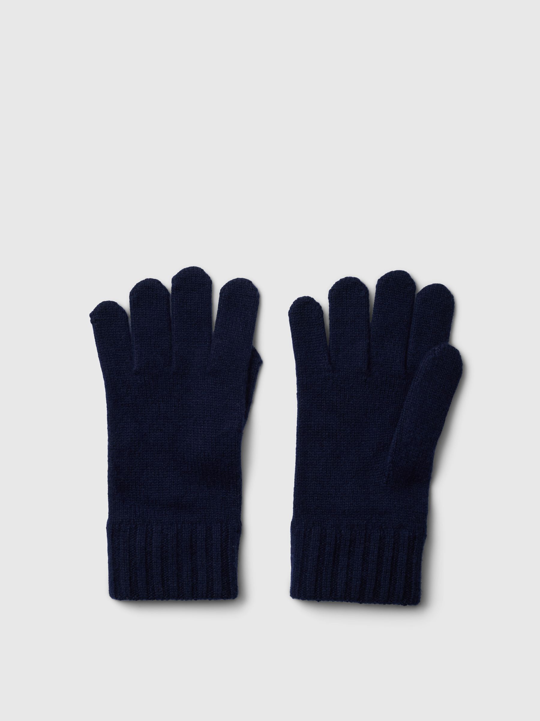 WOOL BLEND GLOVES