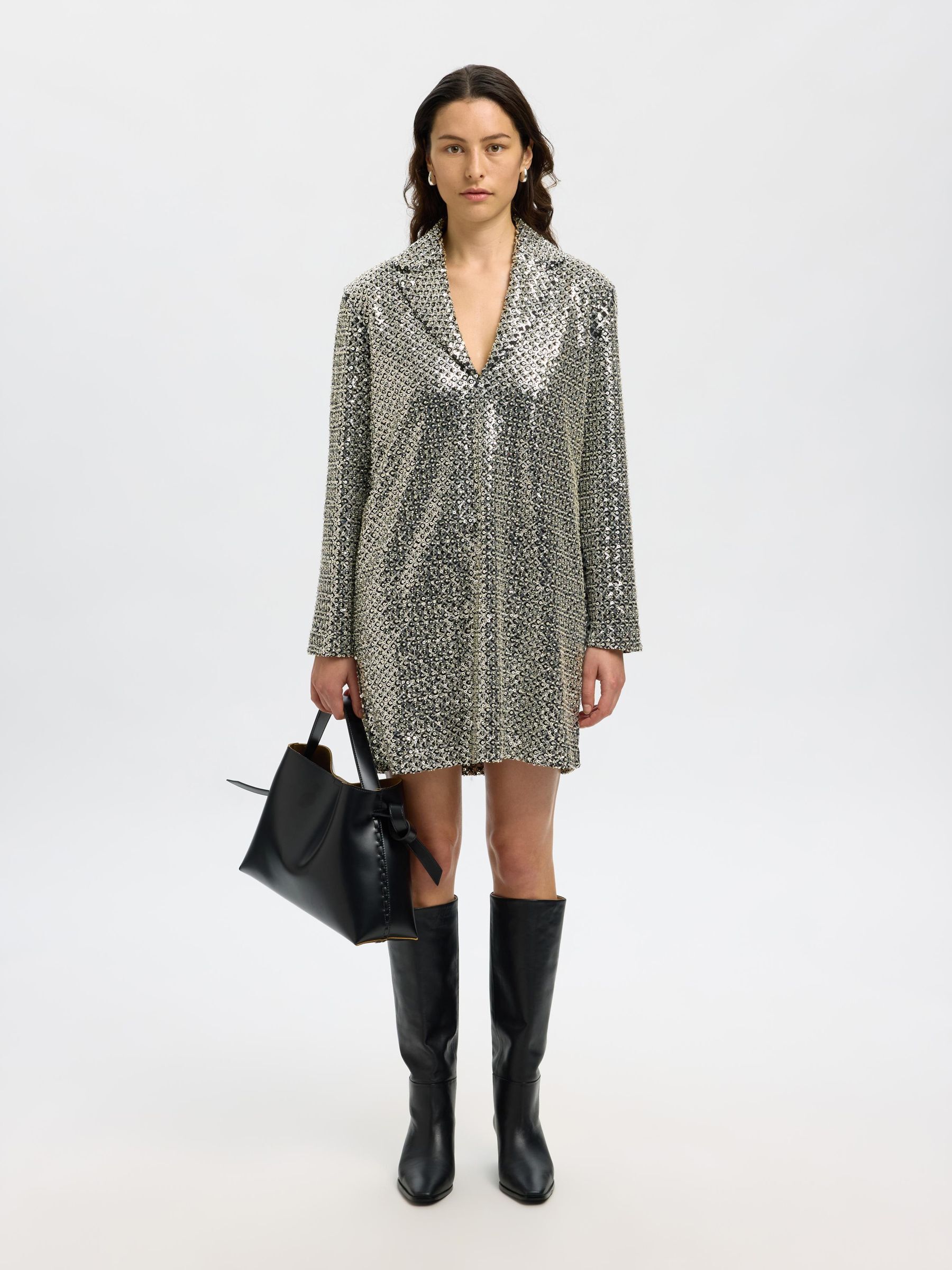 SEQUIN MINI DRESS