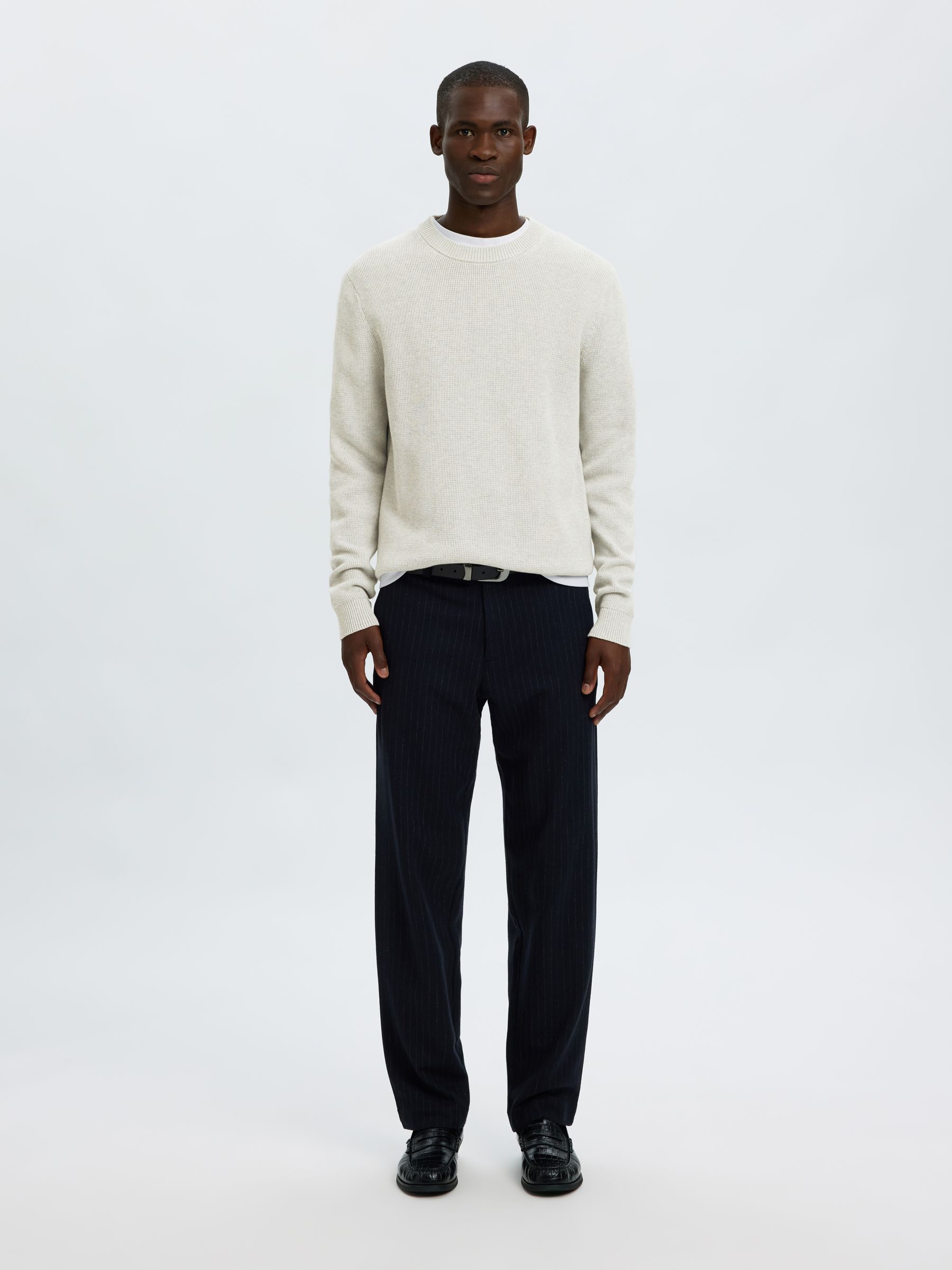 RUND HALS PULLOVER