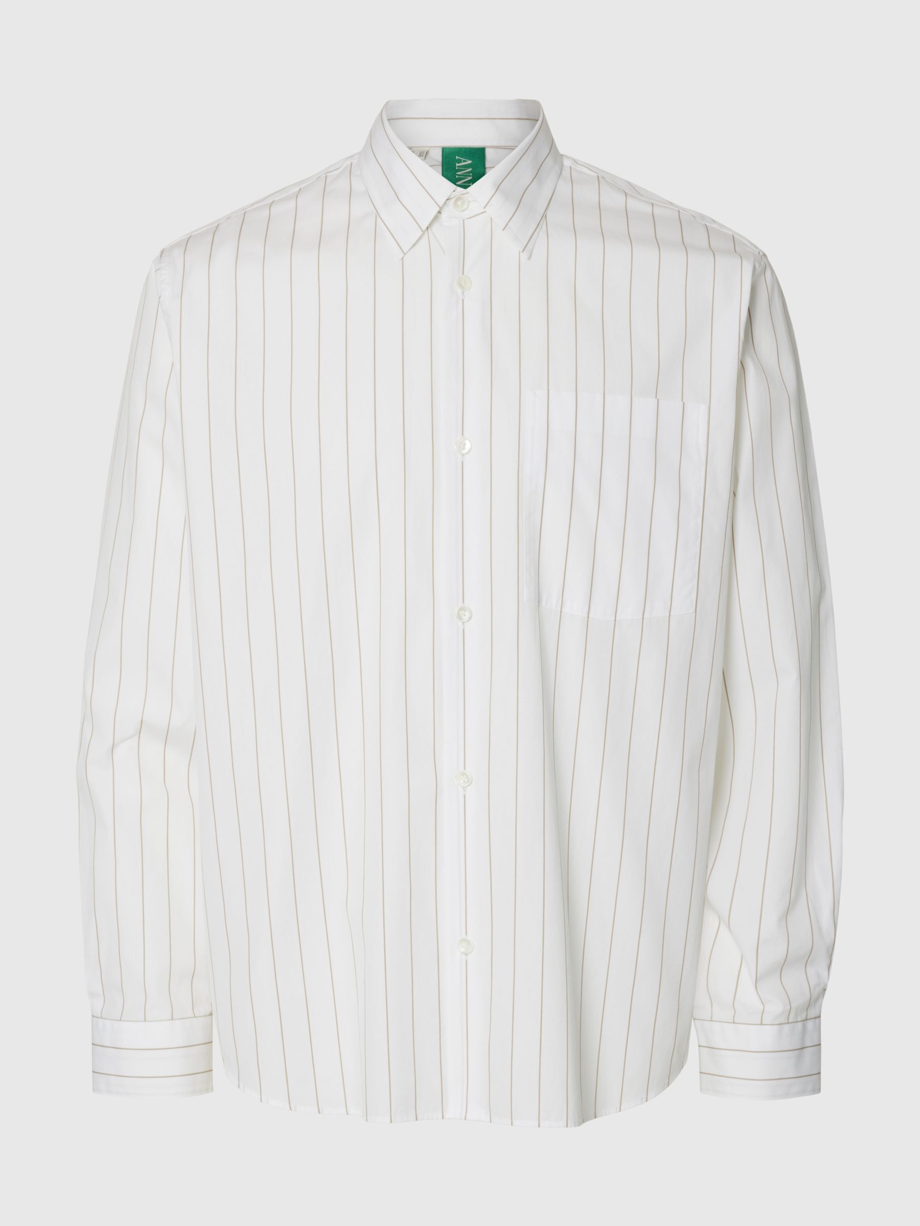 RELAXED FIT STRIPED SHIRT