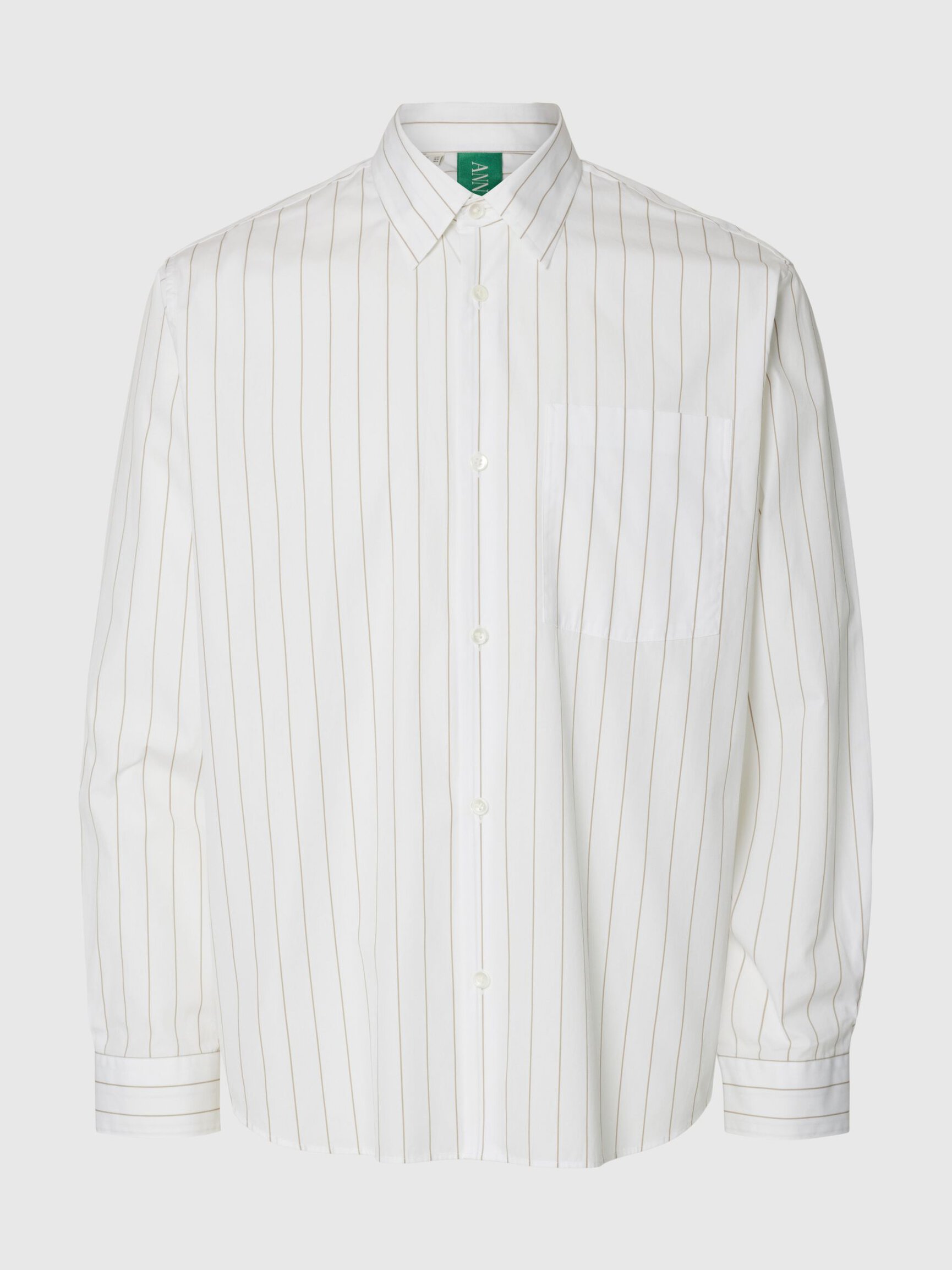 RELAXED FIT STRIPED SHIRT