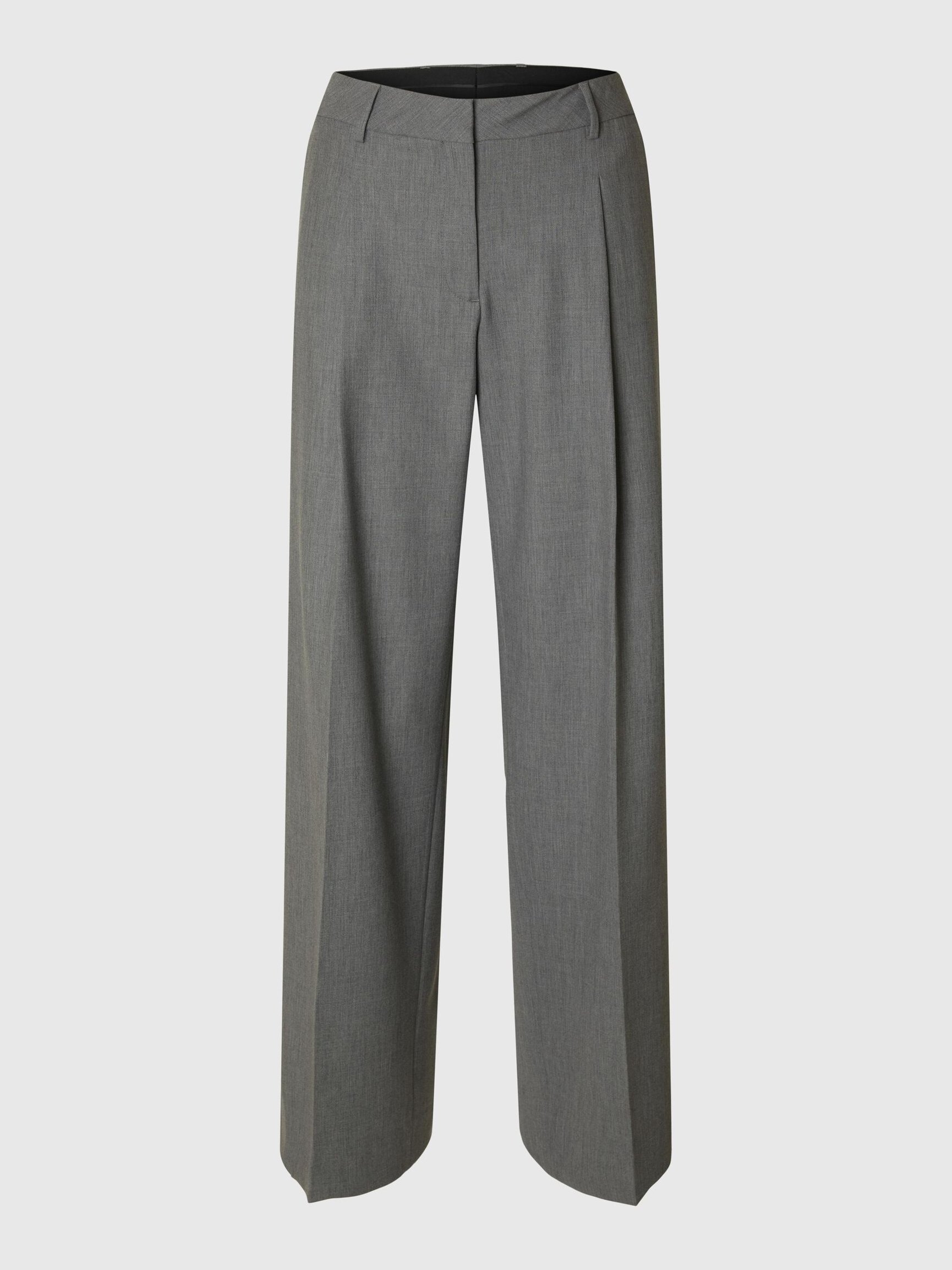 WIDE FIT SUIT TROUSERS
