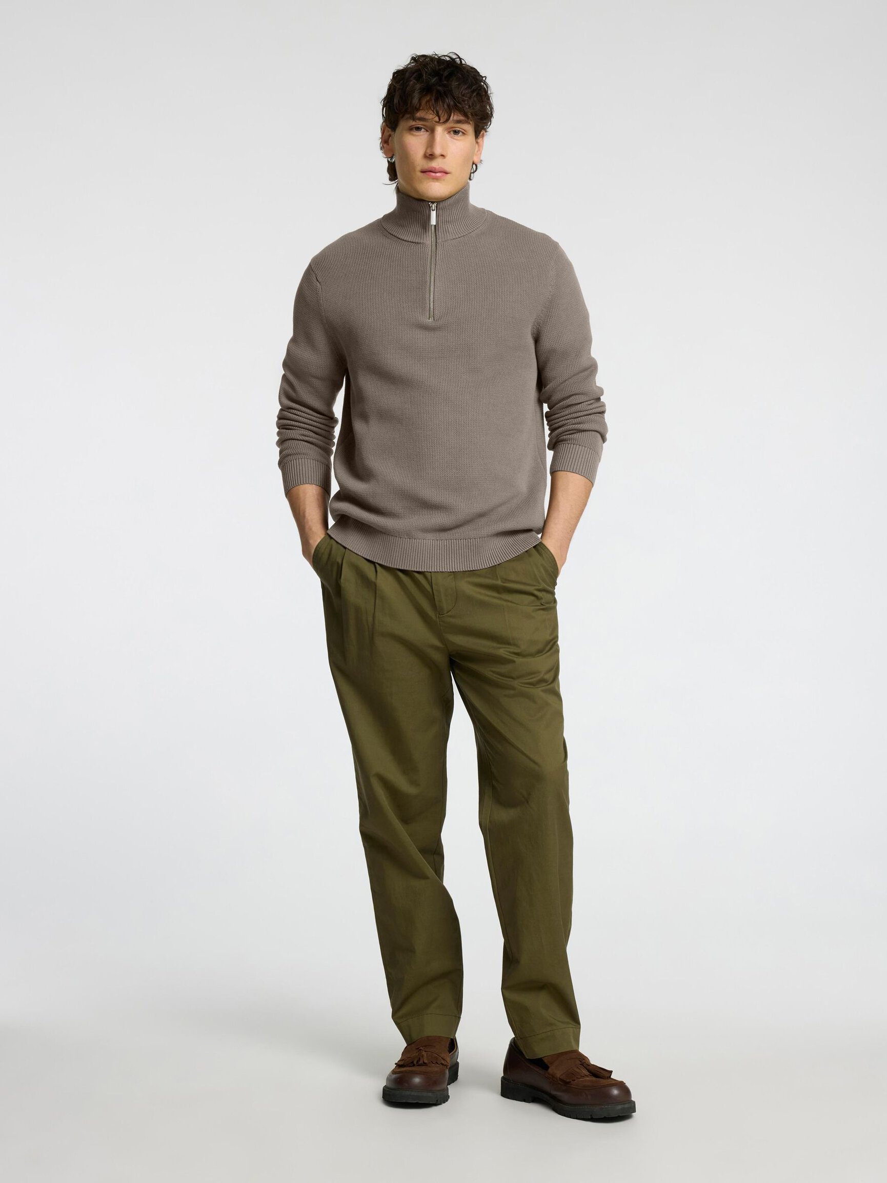 HALF-ZIP JUMPER