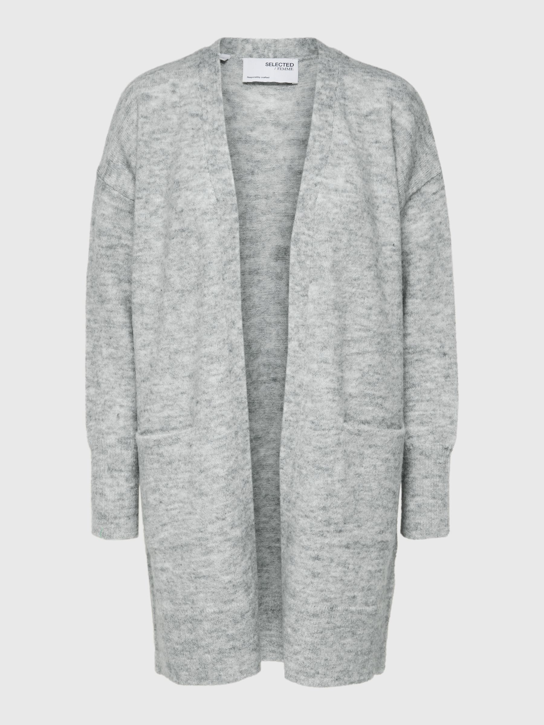 LONG KNITTED CARDIGAN