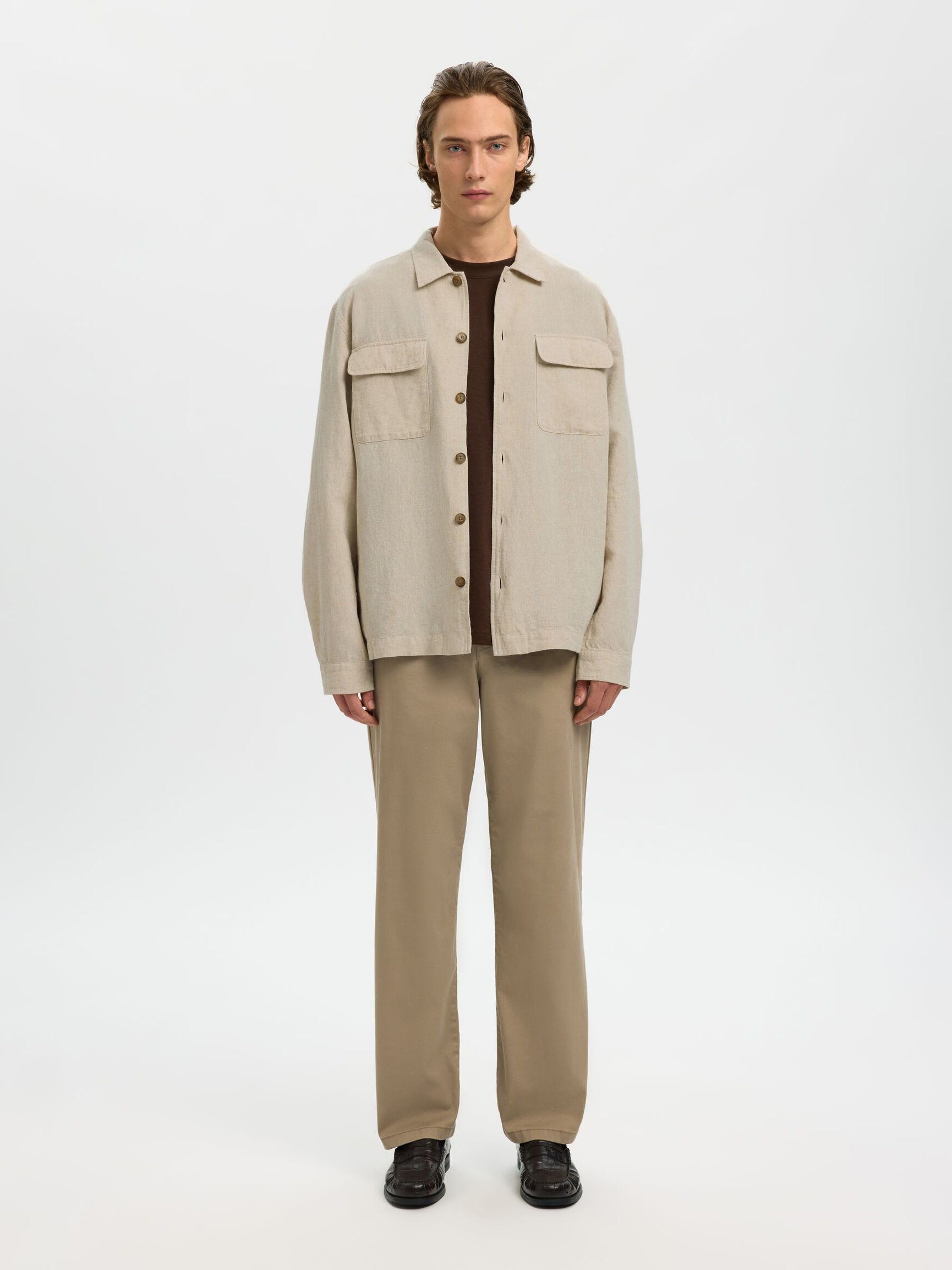 LINNENMIX OVERSHIRT