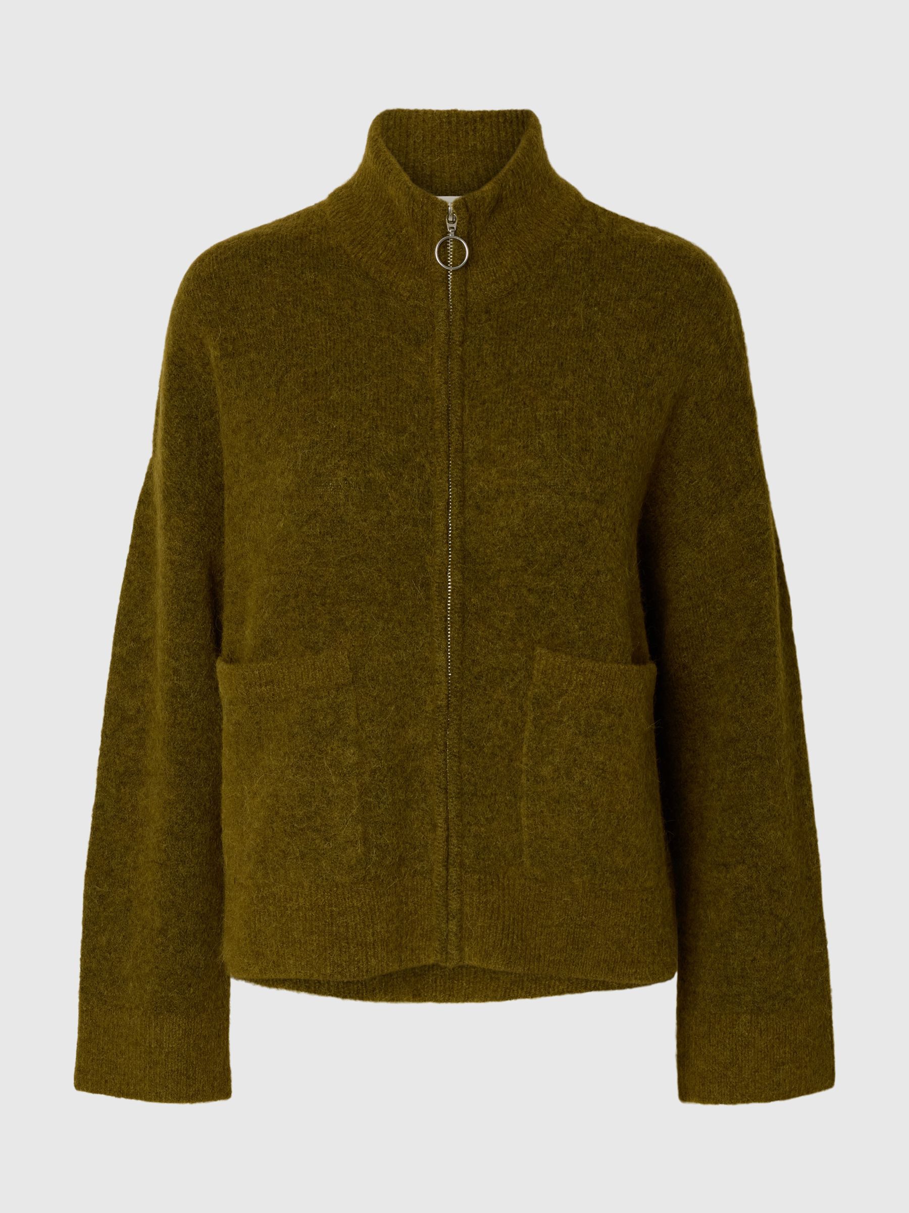 WOOL BLEND CARDIGAN