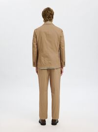100% BOMULD BLAZER, Kelp, highres