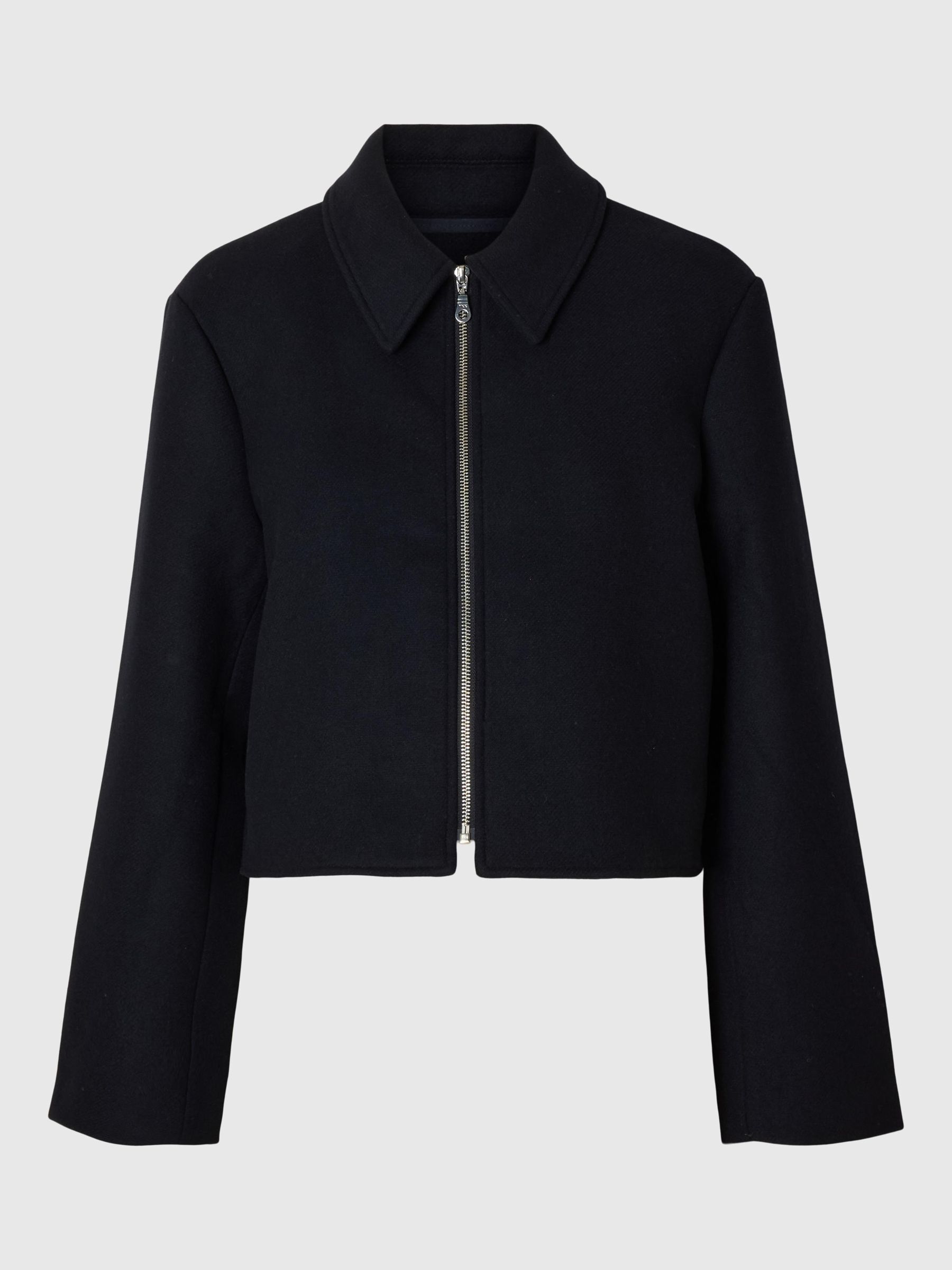 TAILORED WOOL BLEND  JACKET