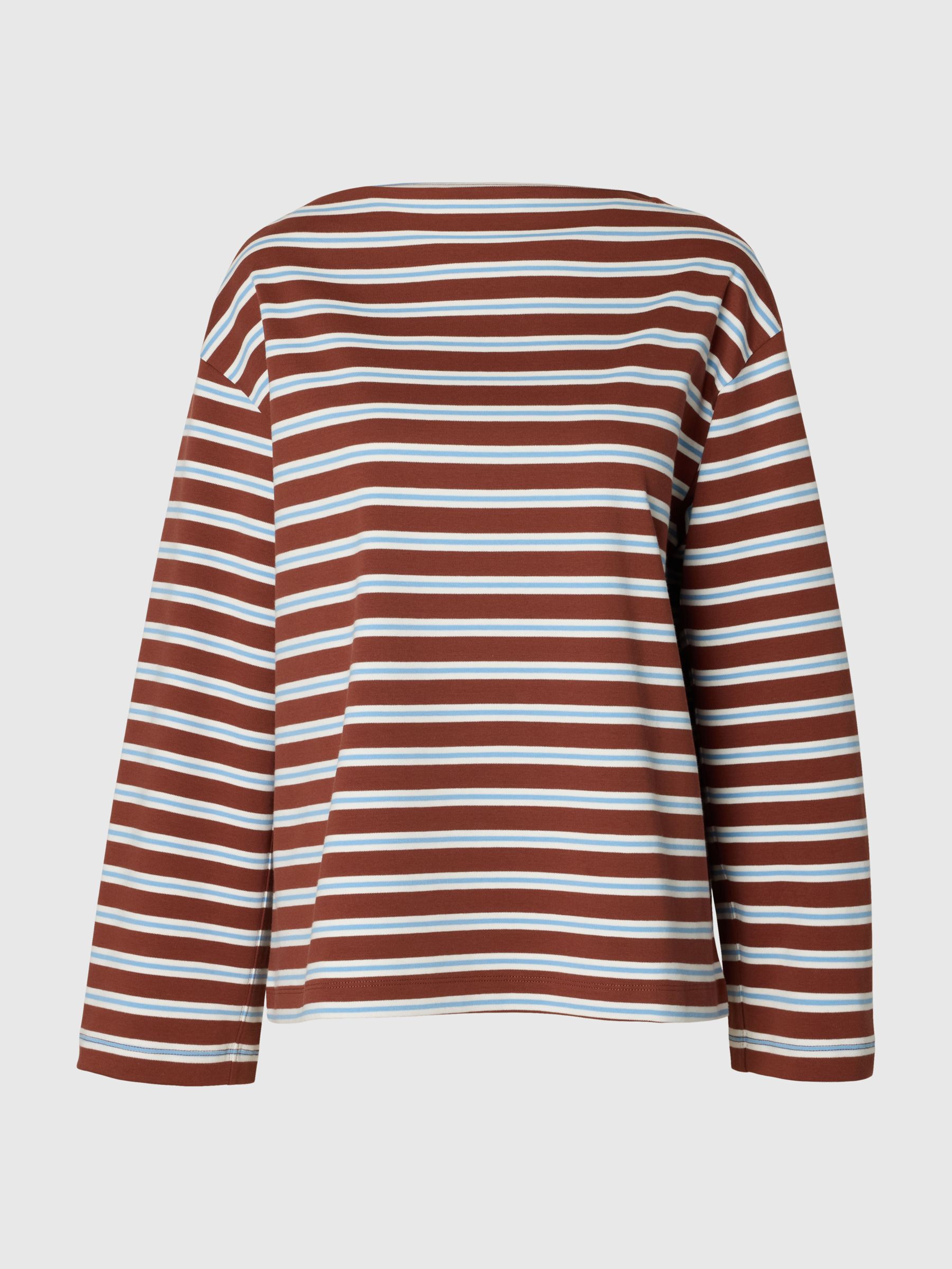 BOATNECK LONG SLEEVED TOP