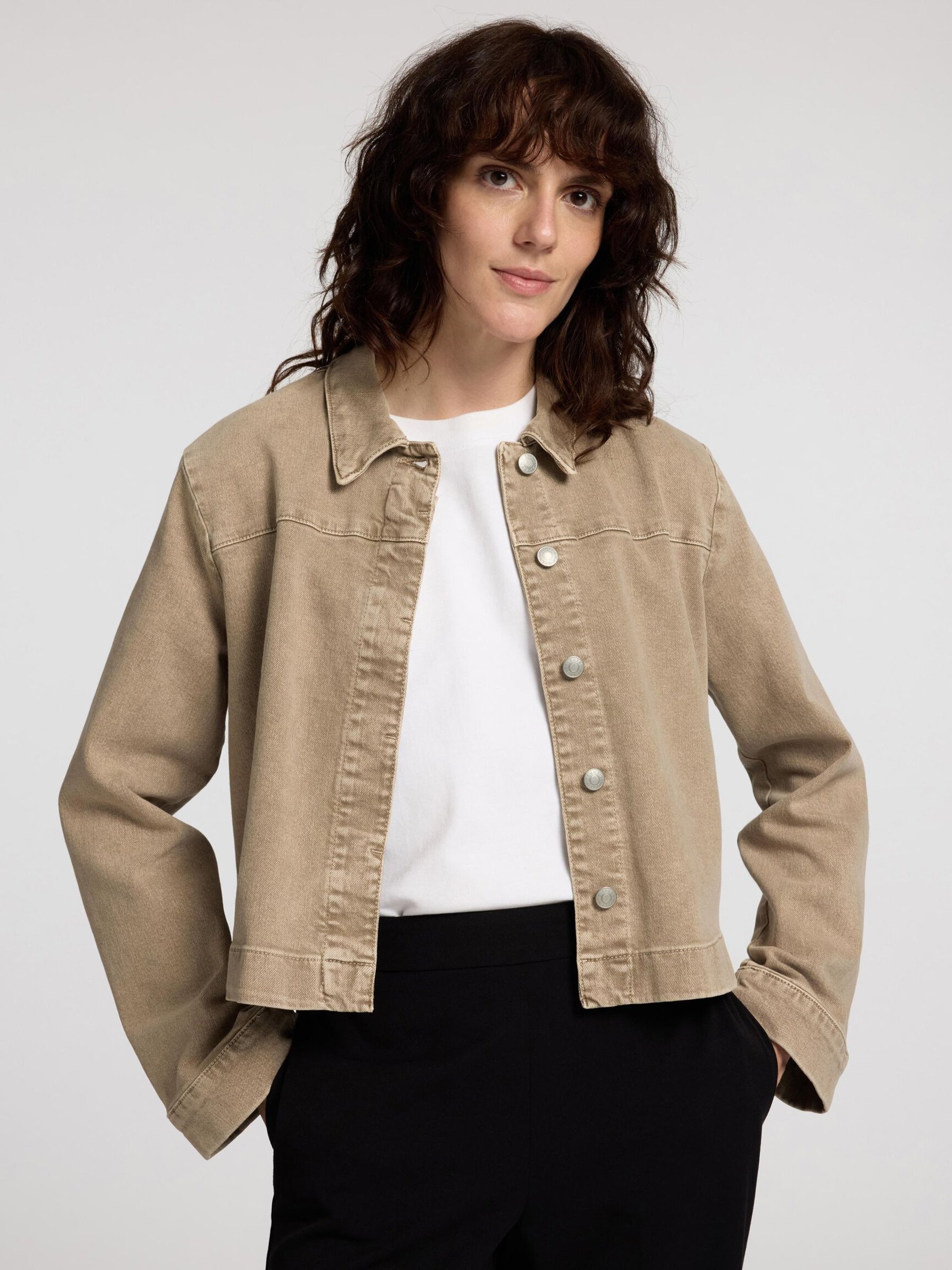 BOXY FIT DENIM JACKET