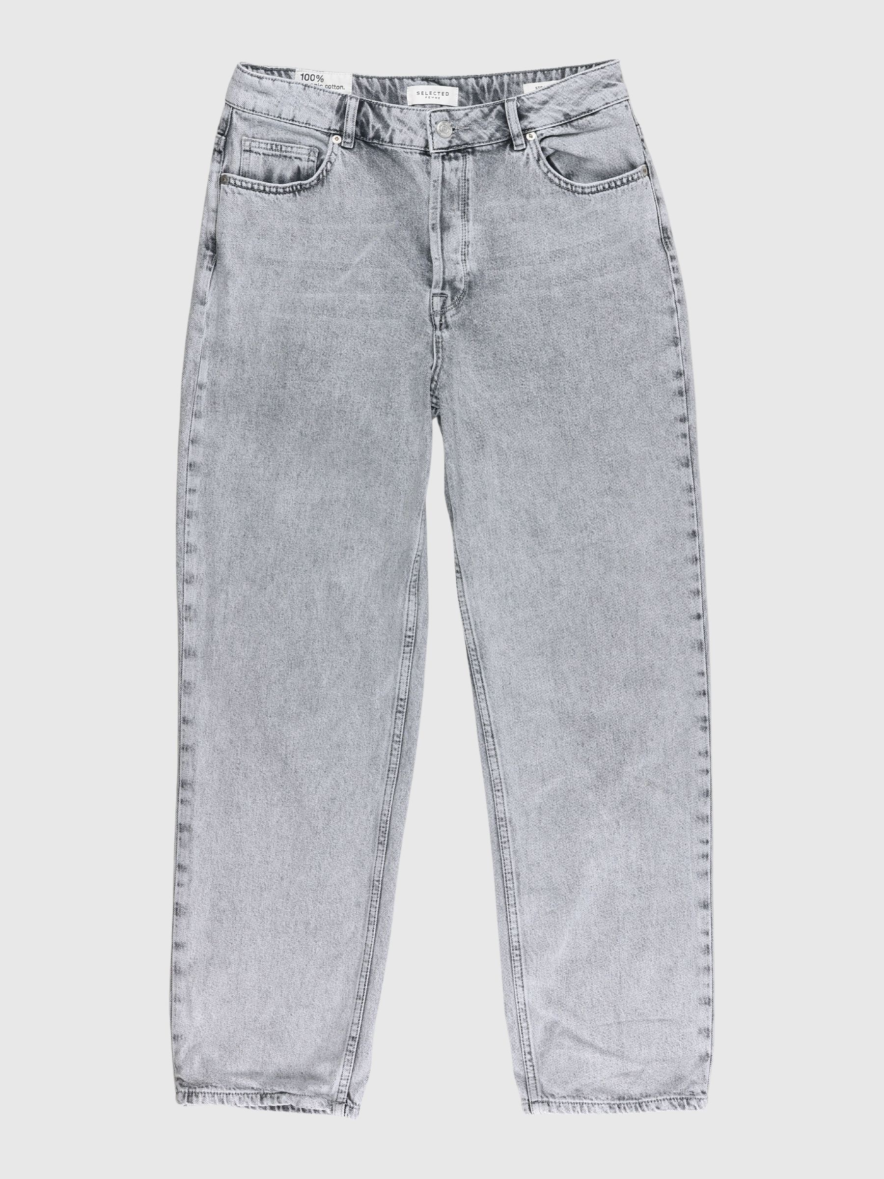 HØJTALJEDE - STRAIGHT FIT JEANS