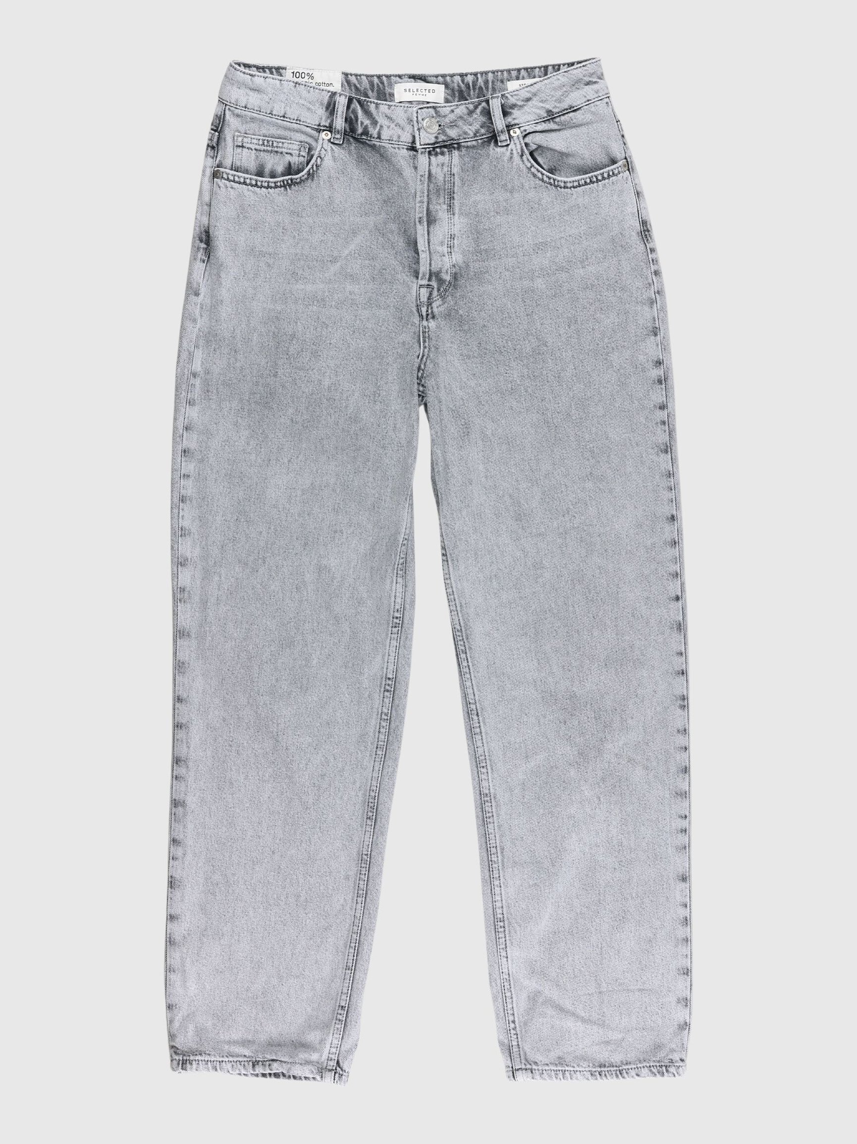 HØJTALJEDE - STRAIGHT FIT JEANS