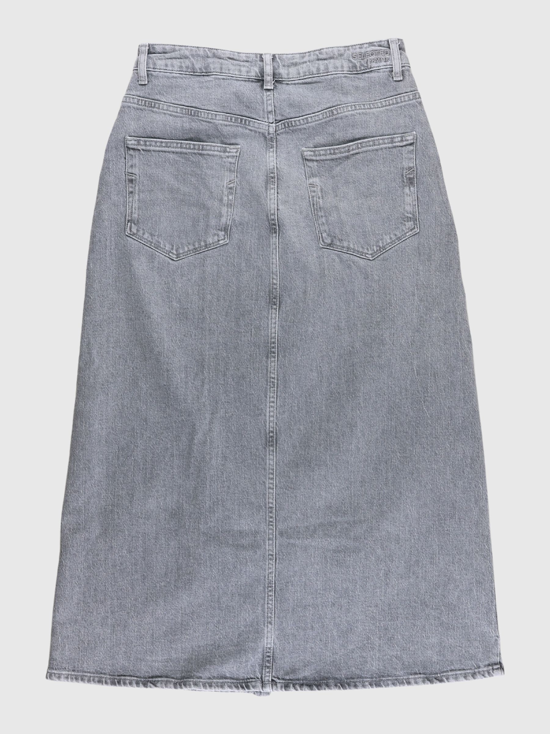 DENIM MIDI SKIRT
