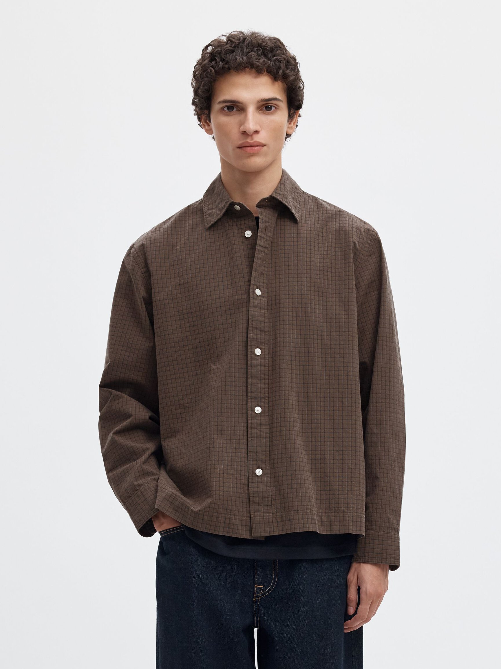 RELAXED FIT LONG SLEEVED SHIRT