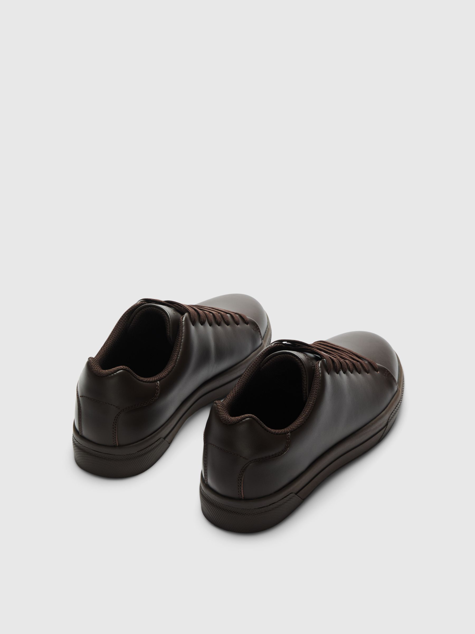 CHUNKY LEATHER TRAINERS