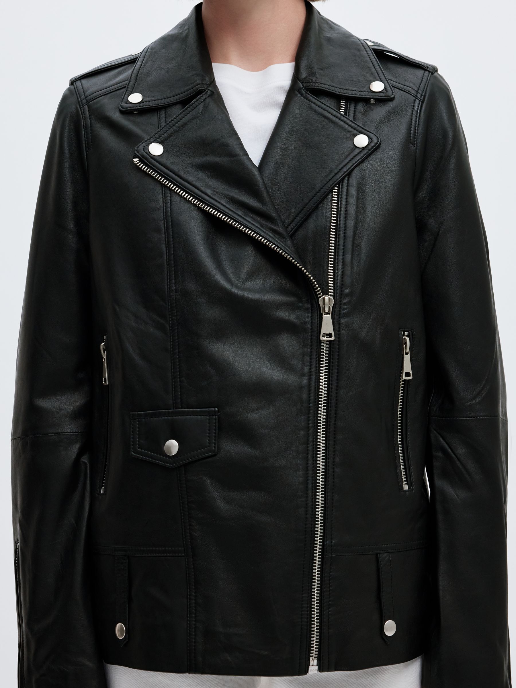 OVERSIZE CHAQUETA DE PIEL