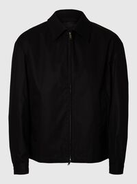 WATER REPELLENT SHORT JACKET, Black, highres