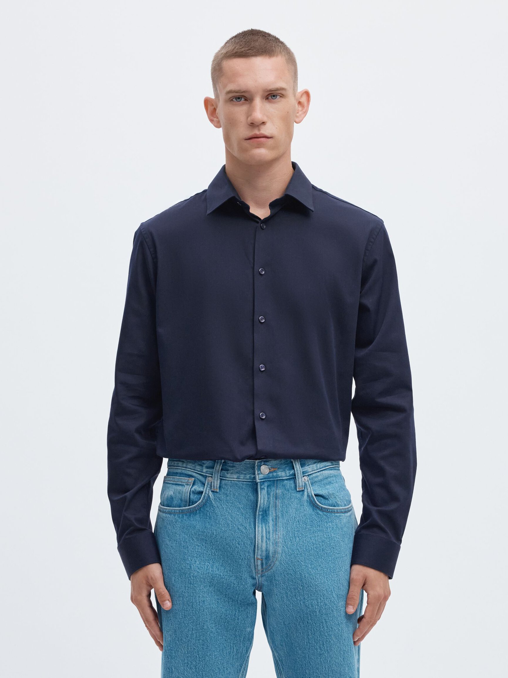 SLIM FIT STRETCH SHIRT