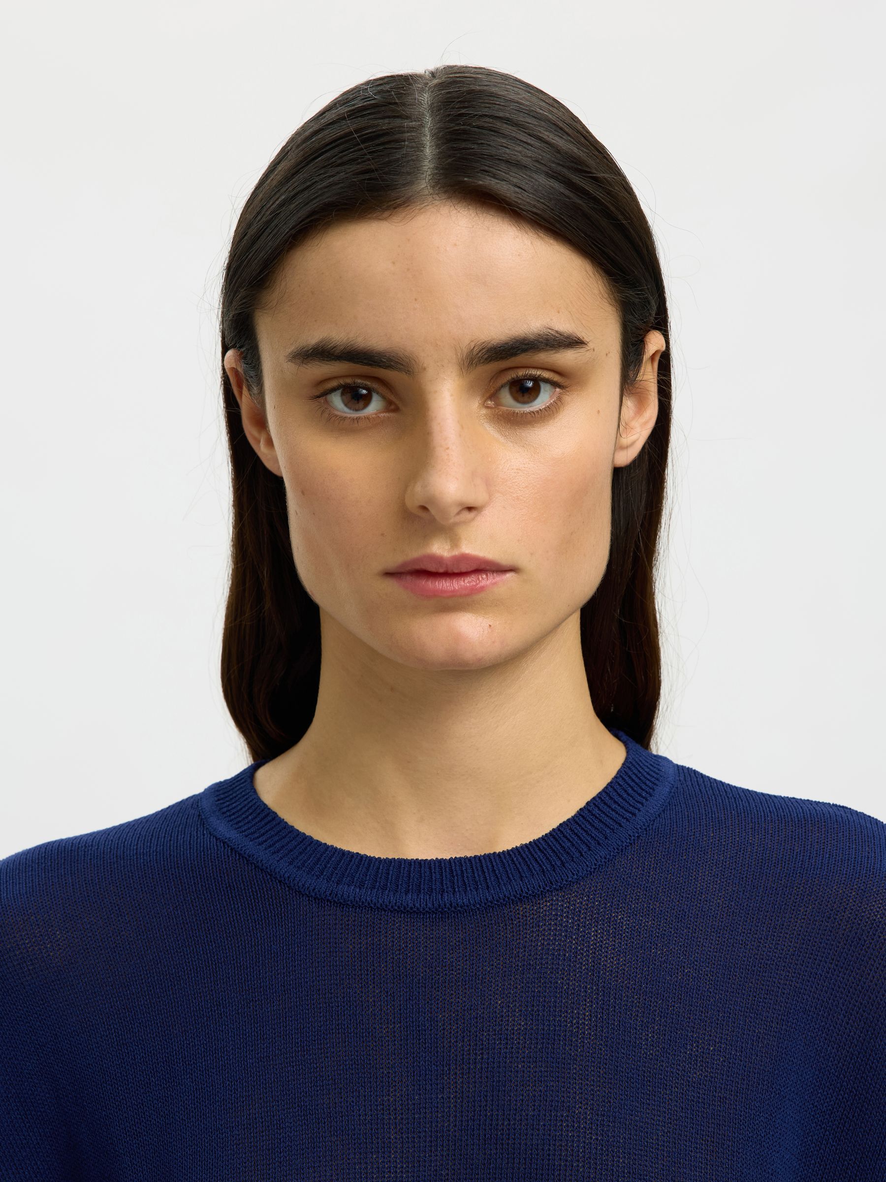 VISCOSE BLEND KNITTED TOP